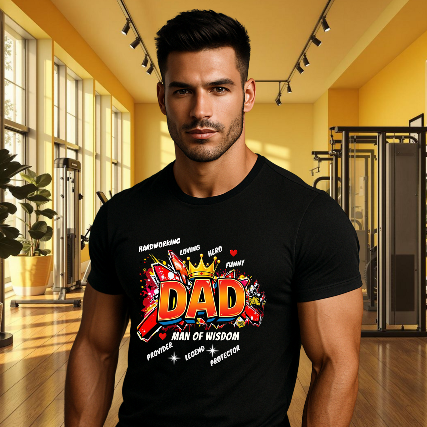Dad, Man of Wisdom  - Gift for Dad, Father's Day Shirt, Dad Humor T-Shirt, Birthday Gift for Him