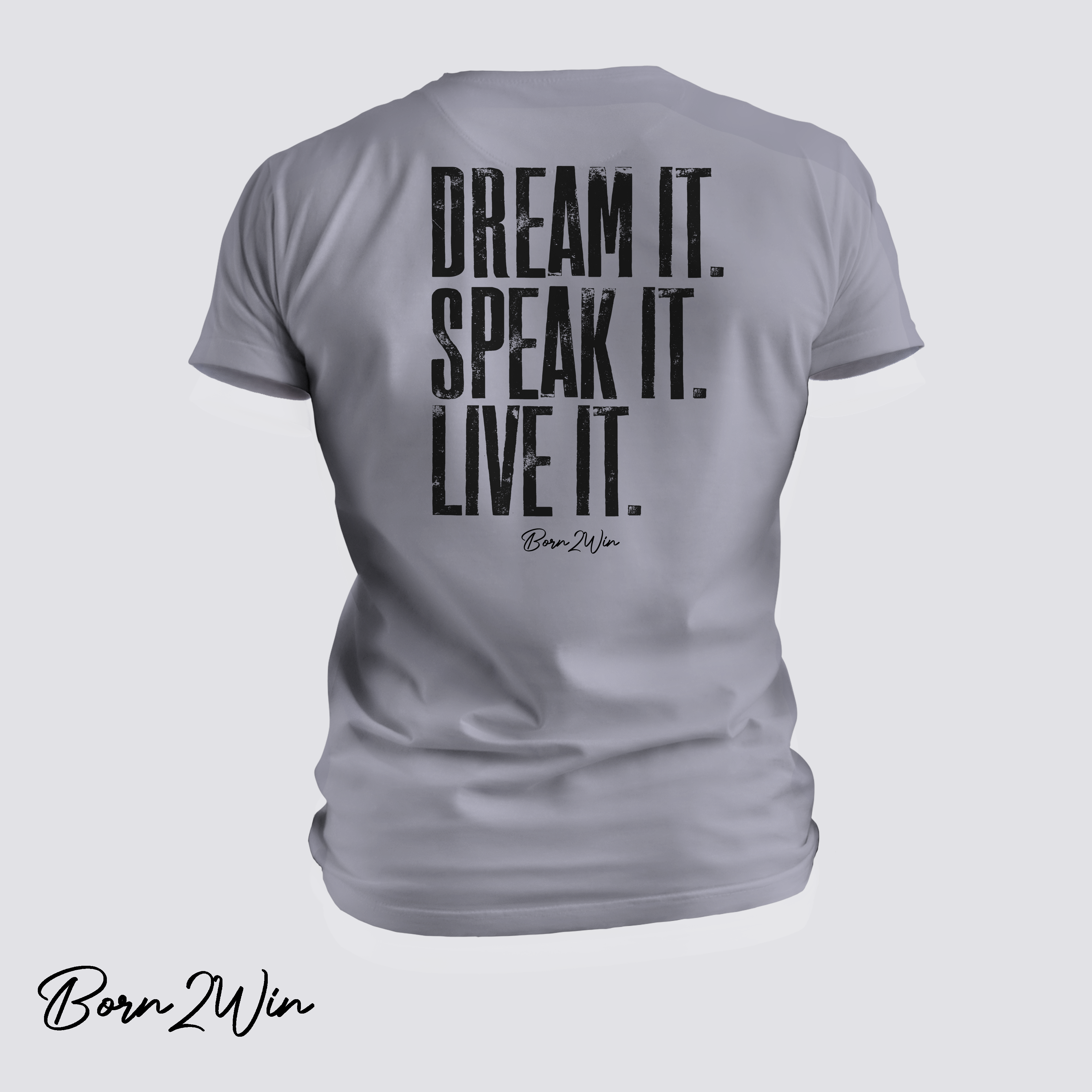 Inspirational Quote Tee, Dream It Speak It Live It Shirt, Motivational T-Shirt, Unisex Inspirational Apparel product thumbnail image Inspirational Quote Tee, Dream It Speak It Live It Shirt, Motivational T-Shirt, Unisex Inspirational Apparel product thumbnail image