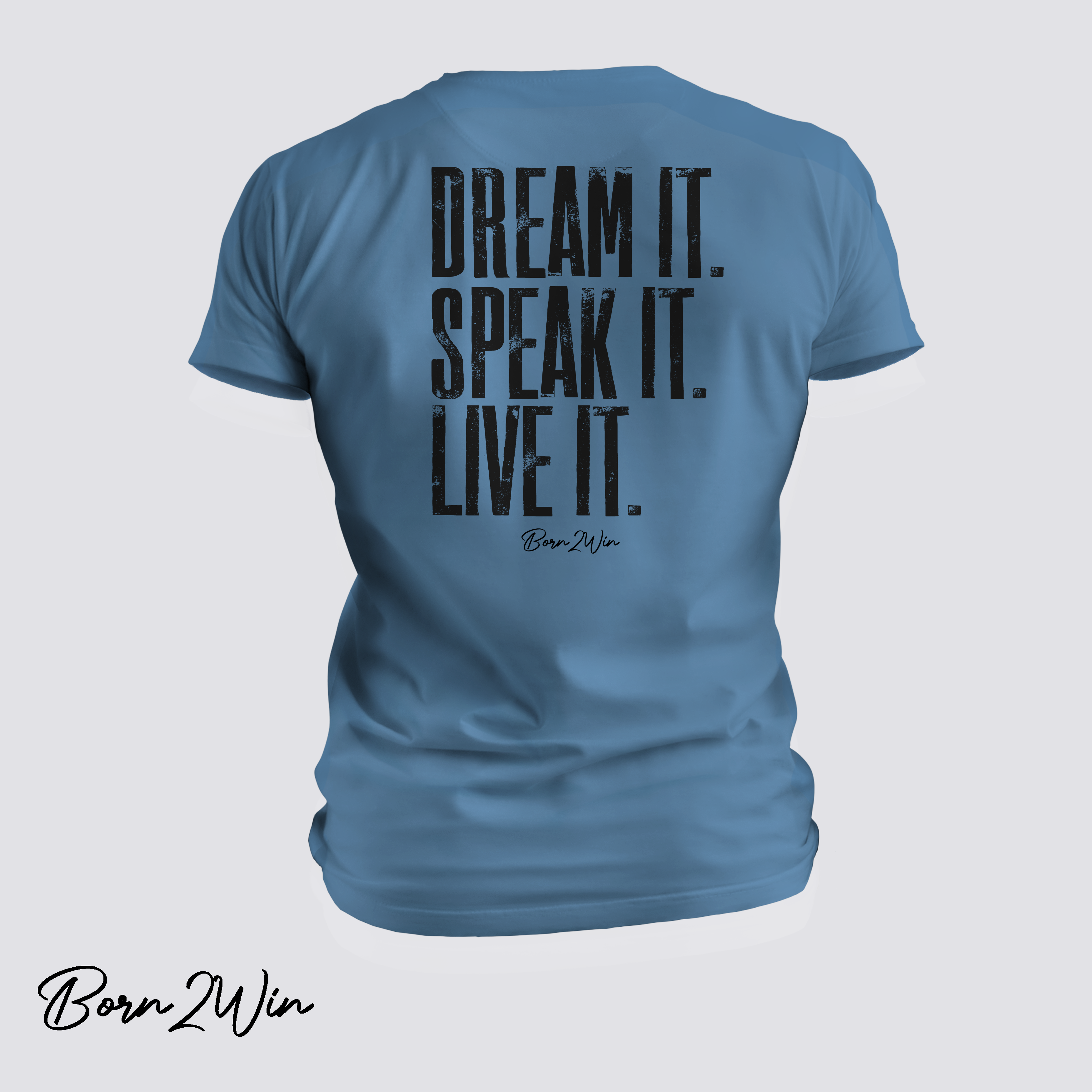 Inspirational Quote Tee, Dream It Speak It Live It Shirt, Motivational T-Shirt, Unisex Inspirational Apparel product thumbnail image Inspirational Quote Tee, Dream It Speak It Live It Shirt, Motivational T-Shirt, Unisex Inspirational Apparel product thumbnail image
