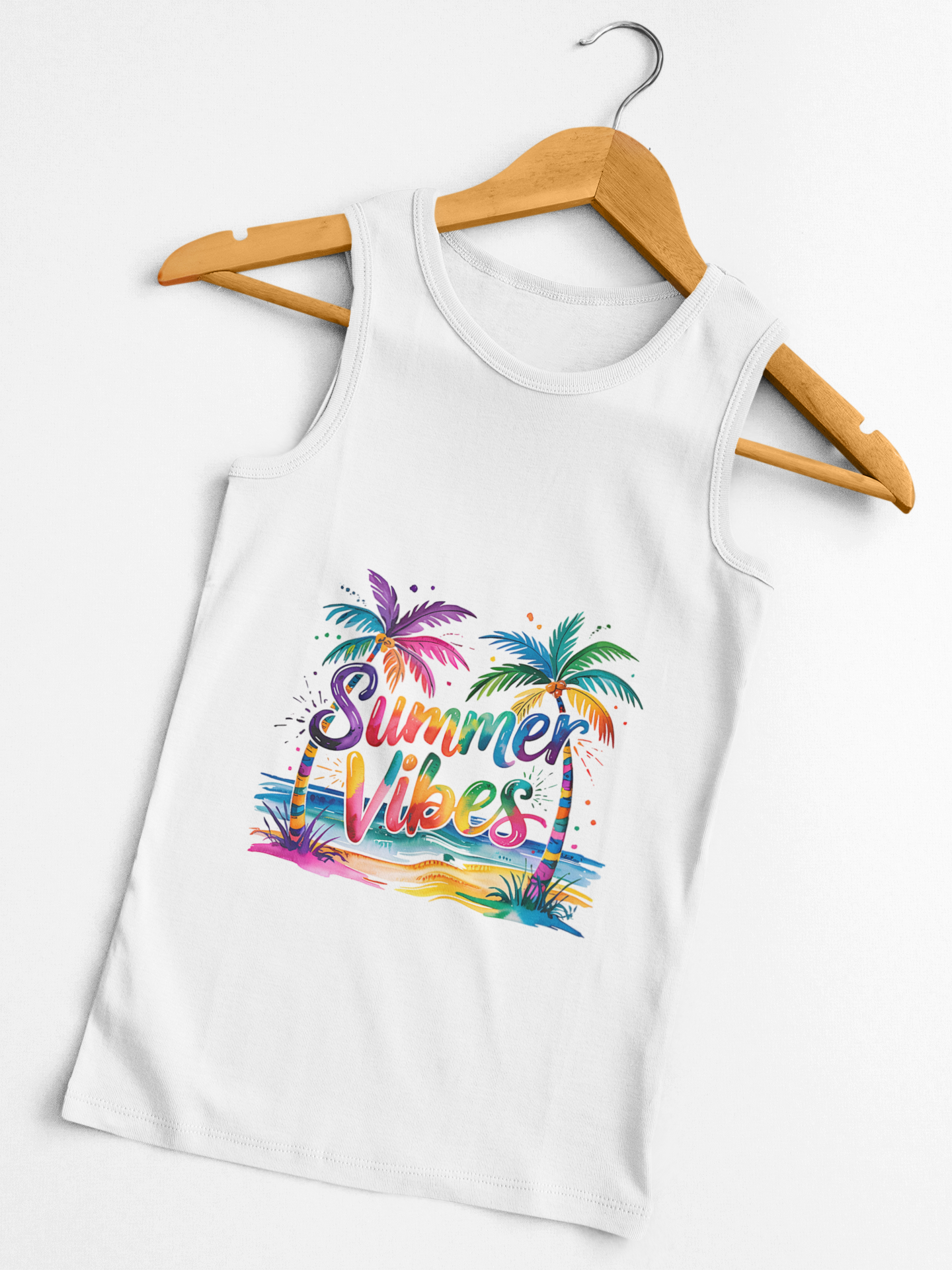 Colorful Summer Vibes Unisex Jersey Tank Top, Beach Wear, Summer Essentials, Vacation Outfit, Warm Weather Apparel, Festival Clothing product thumbnail image Colorful Summer Vibes Unisex Jersey Tank Top, Beach Wear, Summer Essentials, Vacation Outfit, Warm Weather Apparel, Festival Clothing product thumbnail image