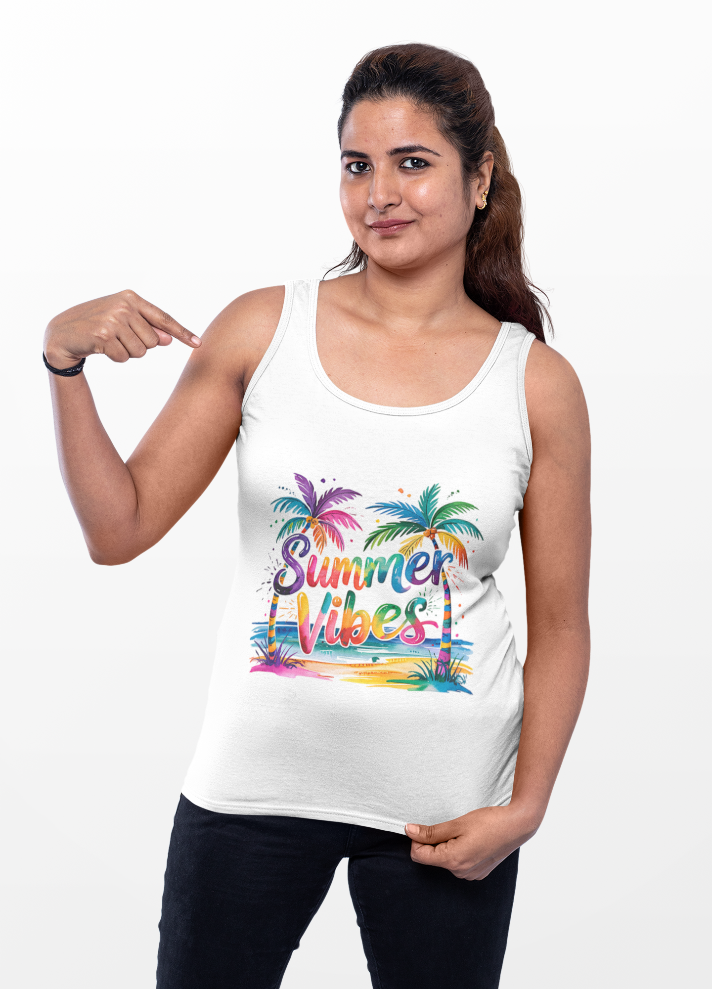 Colorful Summer Vibes Unisex Jersey Tank Top, Beach Wear, Summer Essentials, Vacation Outfit, Warm Weather Apparel, Festival Clothing product thumbnail image Colorful Summer Vibes Unisex Jersey Tank Top, Beach Wear, Summer Essentials, Vacation Outfit, Warm Weather Apparel, Festival Clothing product thumbnail image