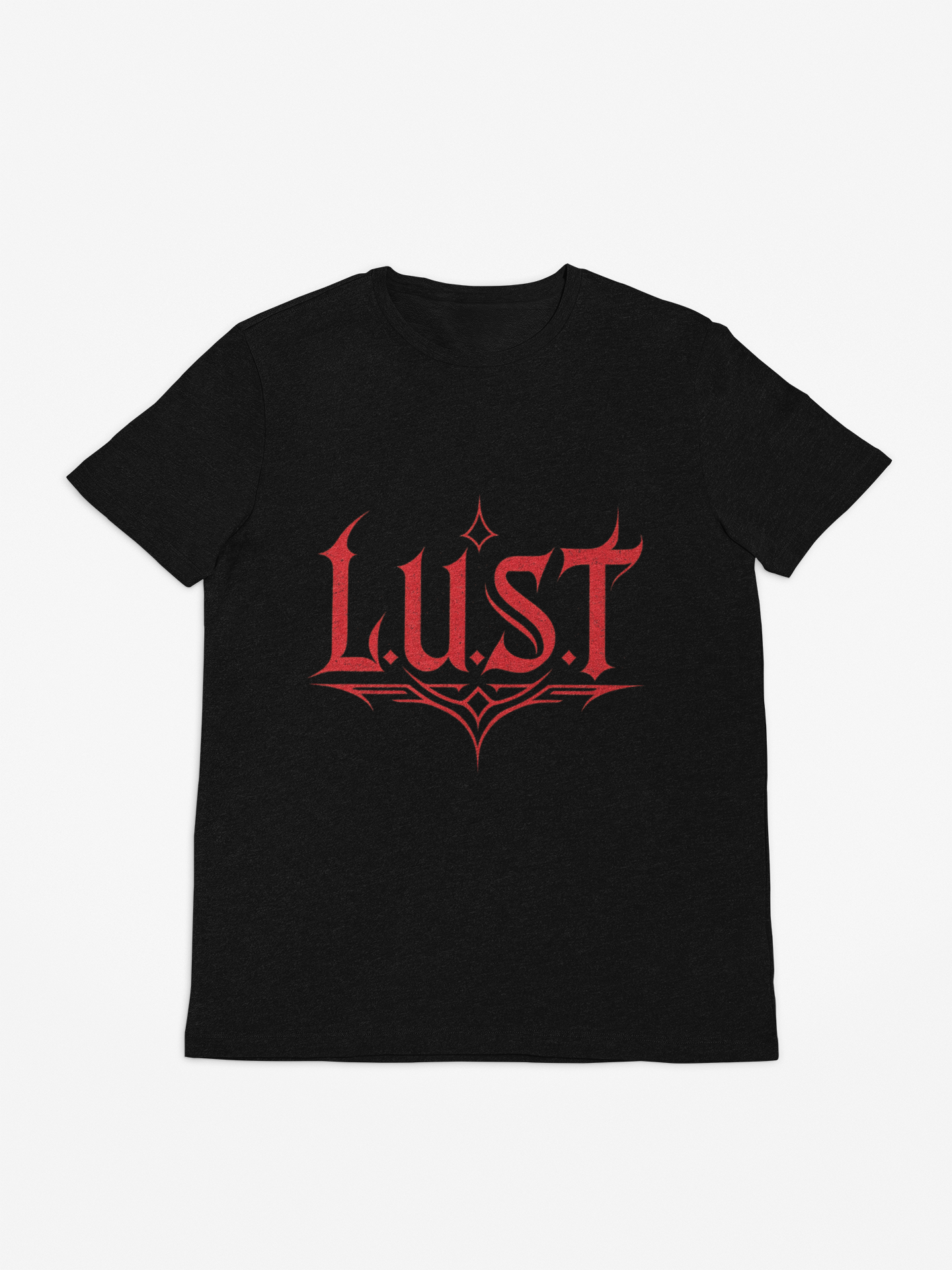 Lust Logo Red - Unisex Softstyle T-Shirt product thumbnail image Lust Logo Red - Unisex Softstyle T-Shirt product thumbnail image