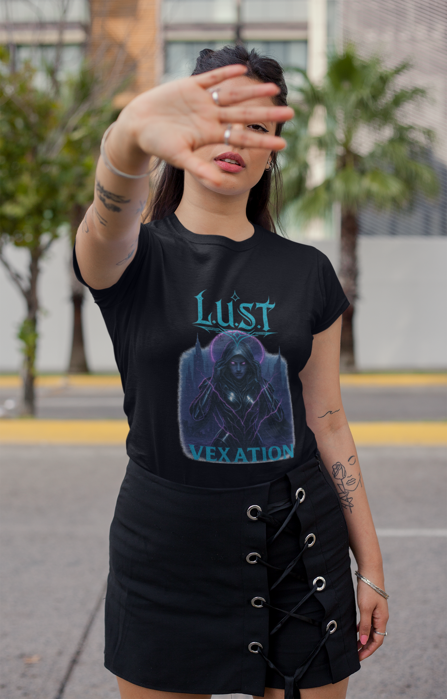 Vexation - Unisex Softstyle T-Shirt product thumbnail image Vexation - Unisex Softstyle T-Shirt product thumbnail image