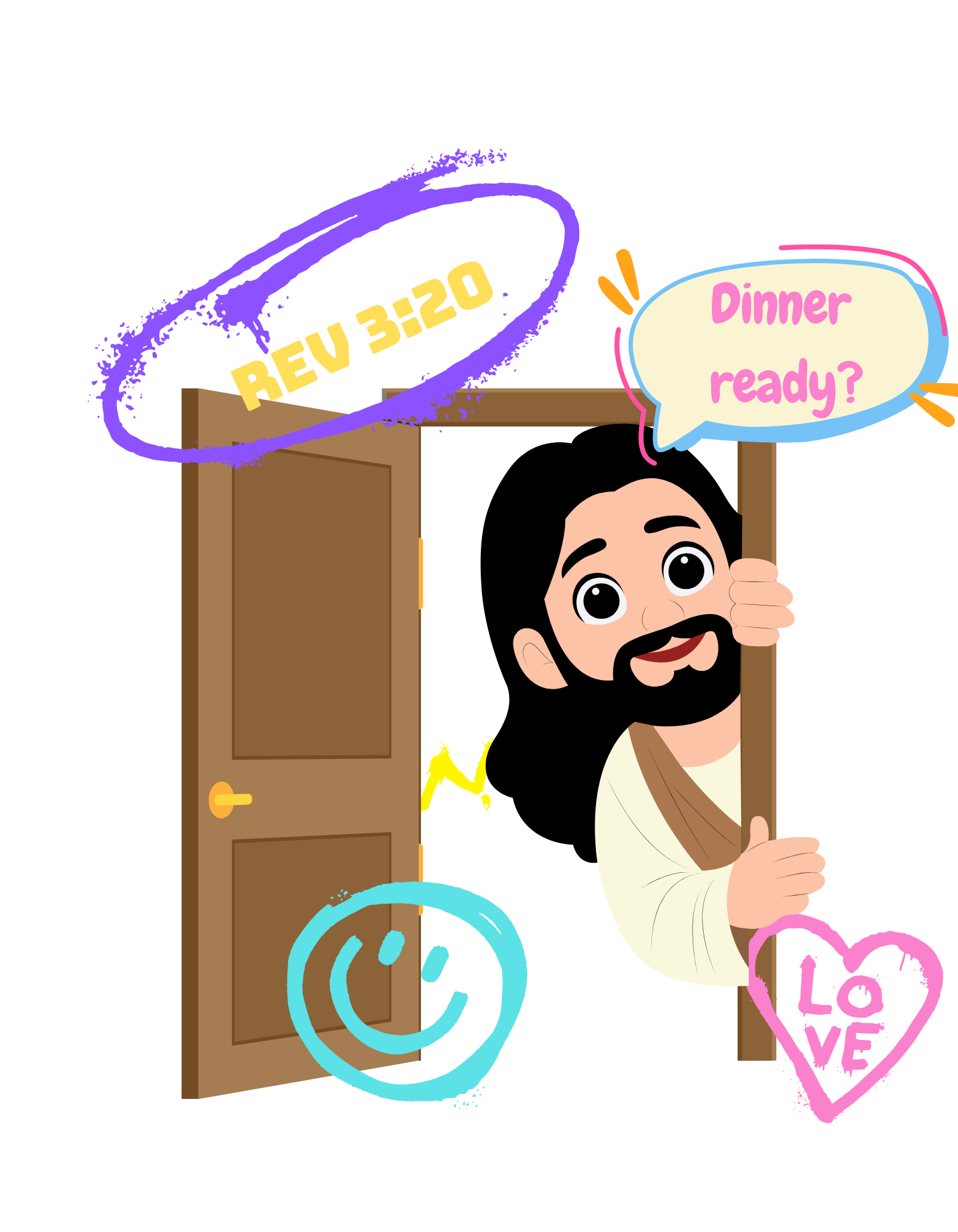 REVELATION 3:20 Shirt- Rainbow shirt - Vibrant Rainbow T-Shirt, Inspirational Tee, Gift for Artists, Positive Vibes Shirt, Unisex Casual Wear, Colorful Graphic T-Shirt REVELATION 3:20 Shirt- Rainbow shirt - Vibrant Rainbow T-Shirt, Inspirational Tee, Gift for Artists, Positive Vibes Shirt, Unisex Casual Wear, Colorful Graphic T-Shirt