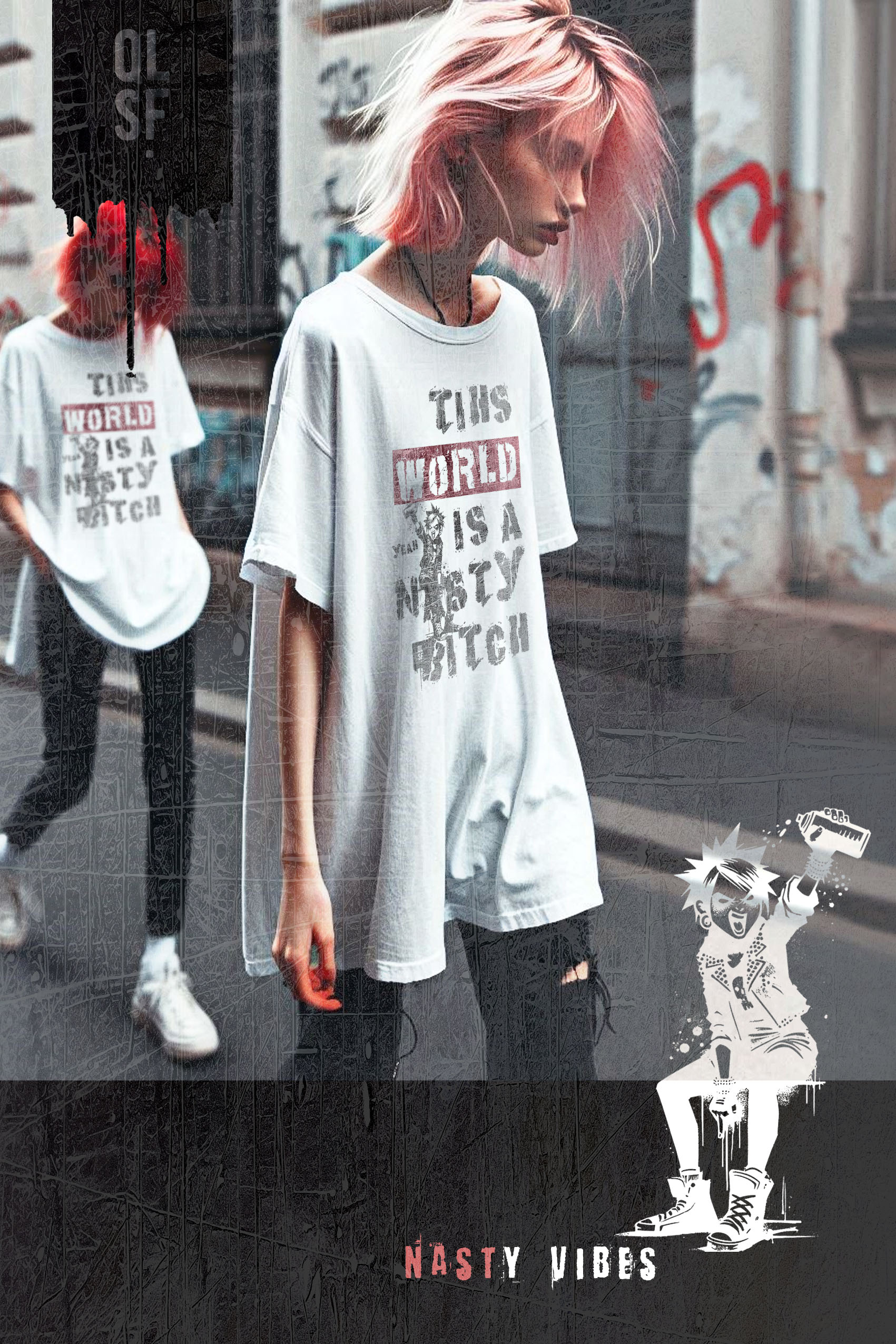 Nasty Punks - This world is a nasty bitch... product thumbnail image Nasty Punks - This world is a nasty bitch... product thumbnail image