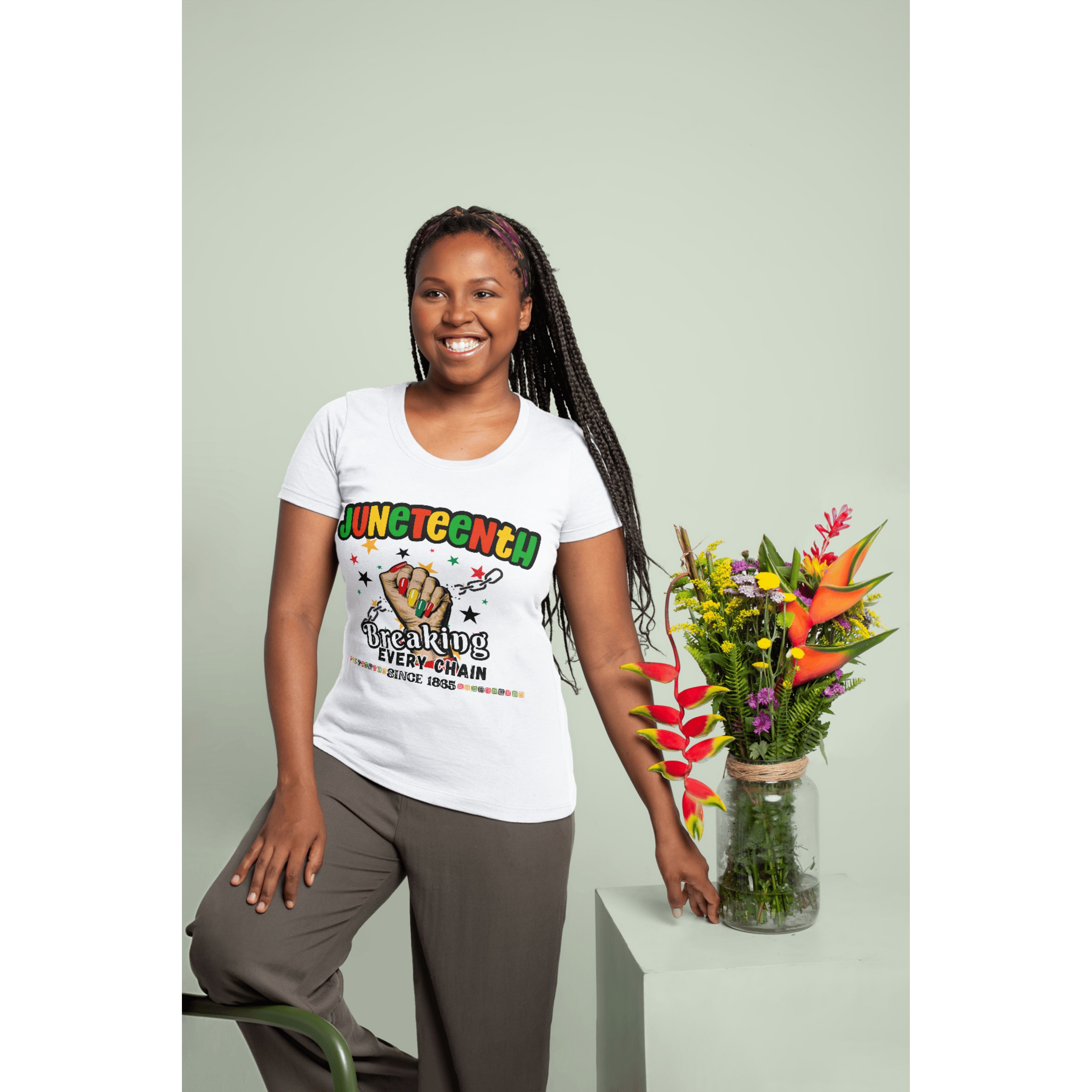 Breaking Every Chain Juneteenth Tee