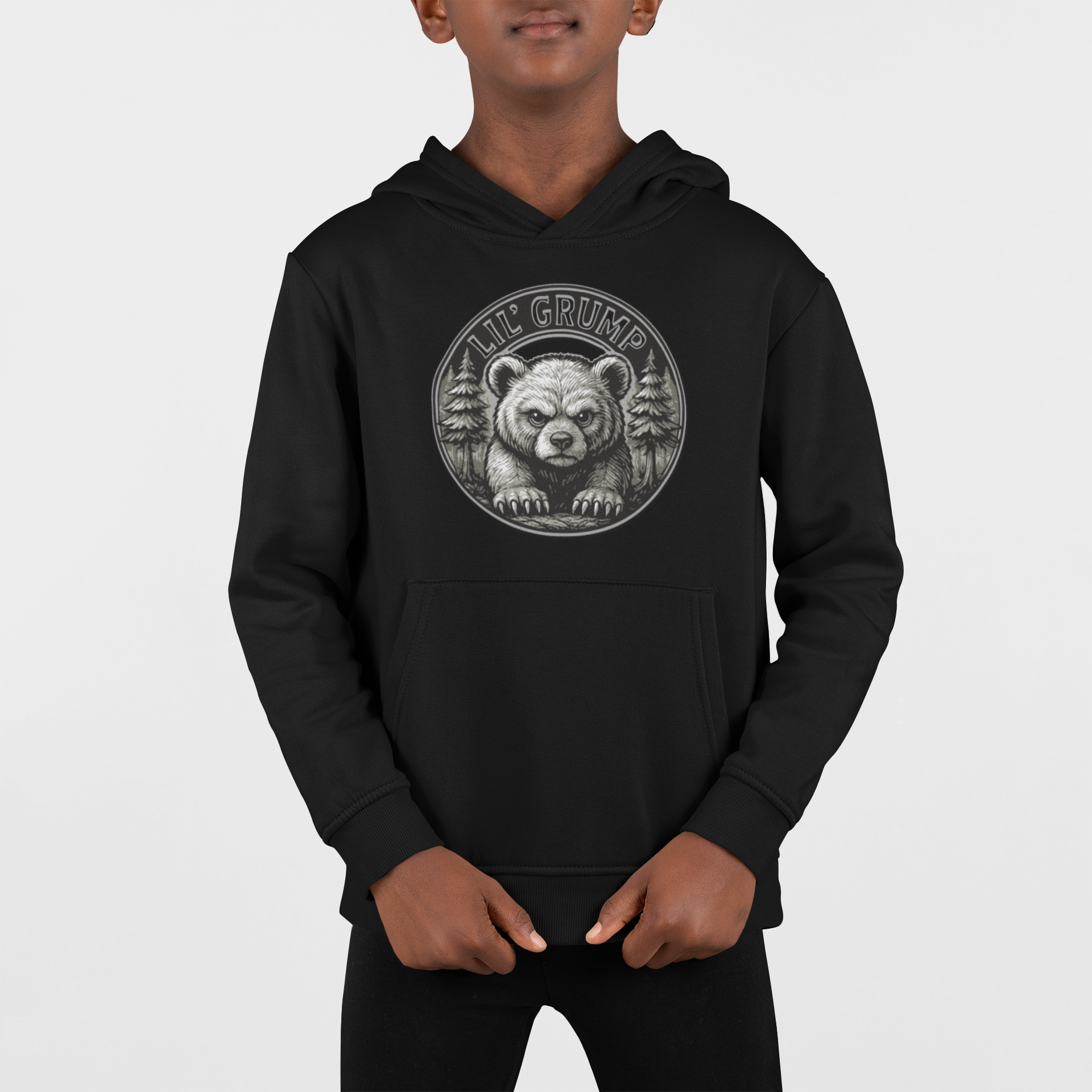 Lil’ Grump Fleece Hoodie - Youth  product thumbnail image
