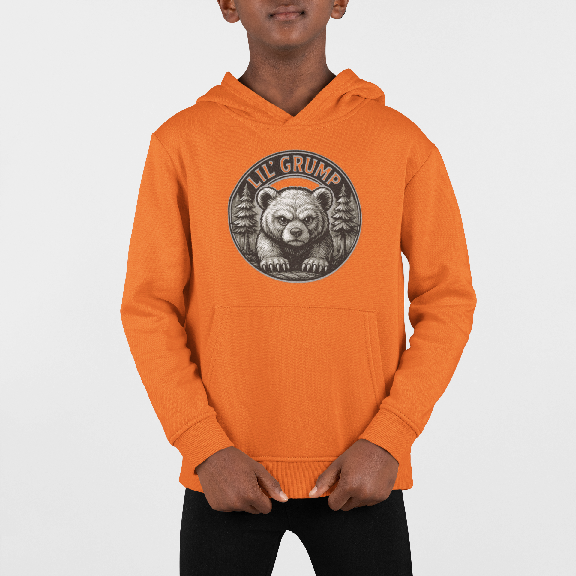 Lil’ Grump Fleece Hoodie - Youth  product thumbnail image
