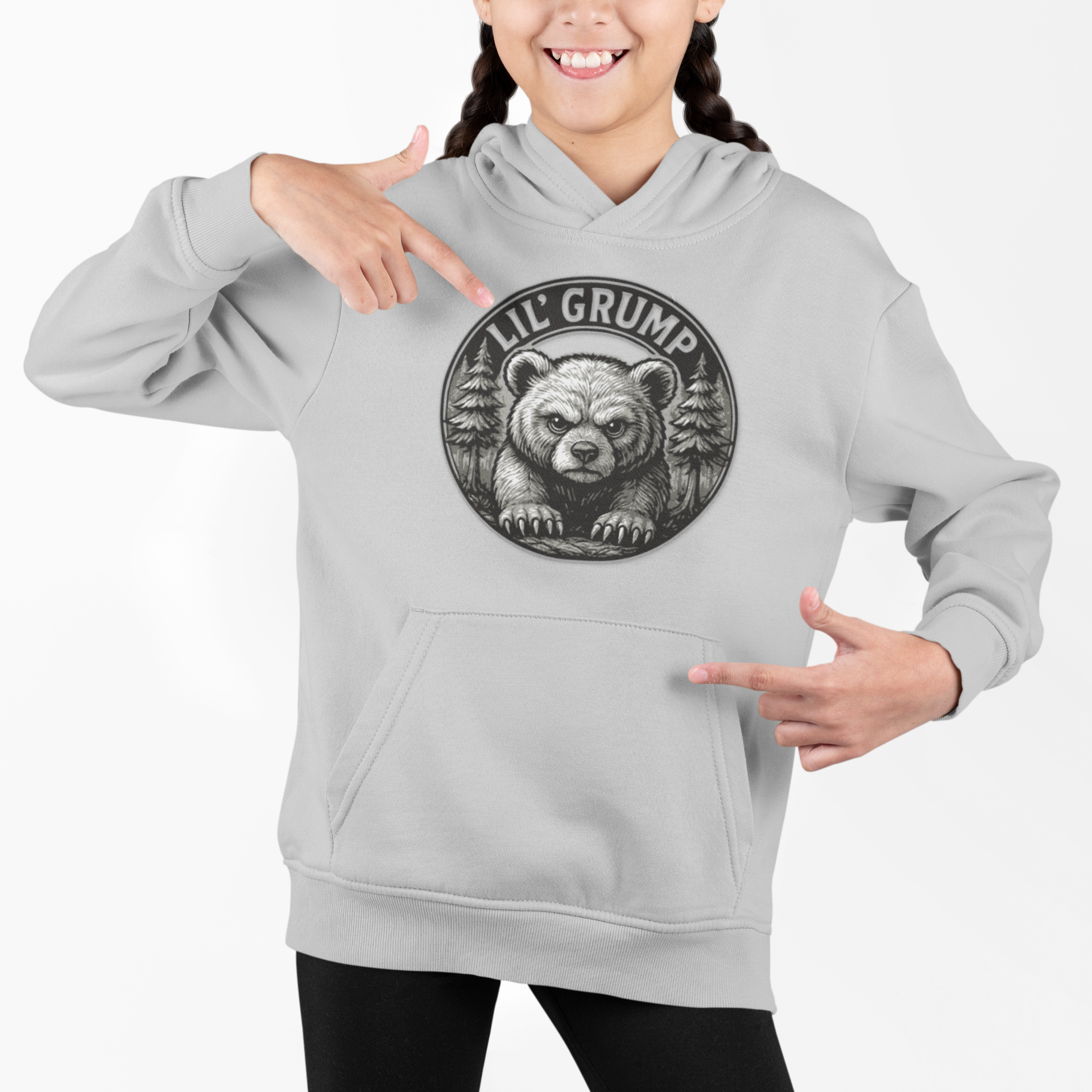 Lil’ Grump Fleece Hoodie - Youth  product thumbnail image