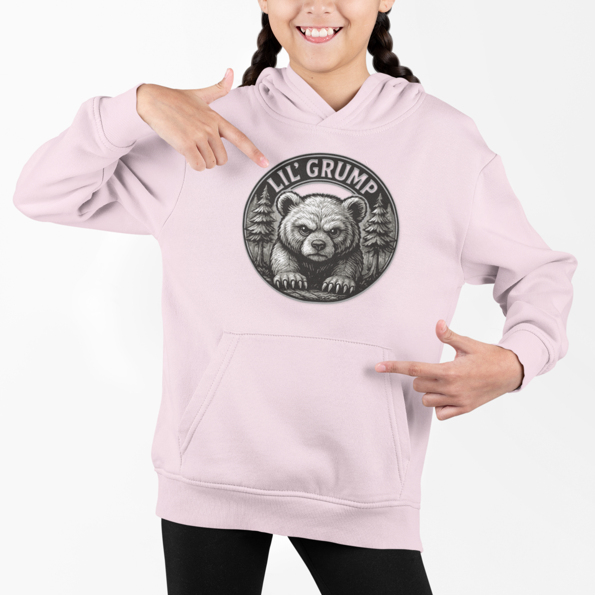 Lil’ Grump Fleece Hoodie - Youth  product thumbnail image