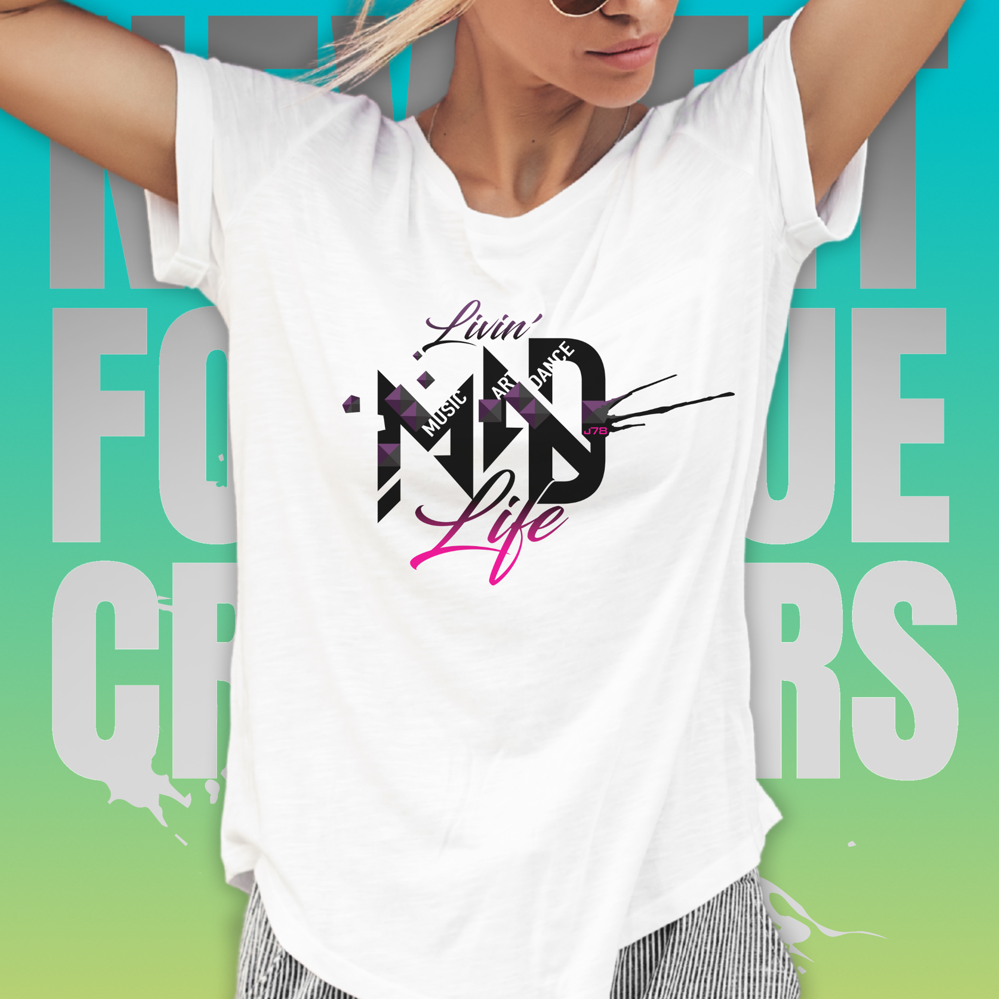 Livin' MAD Life - Music Art Dance Tee (Unisex)