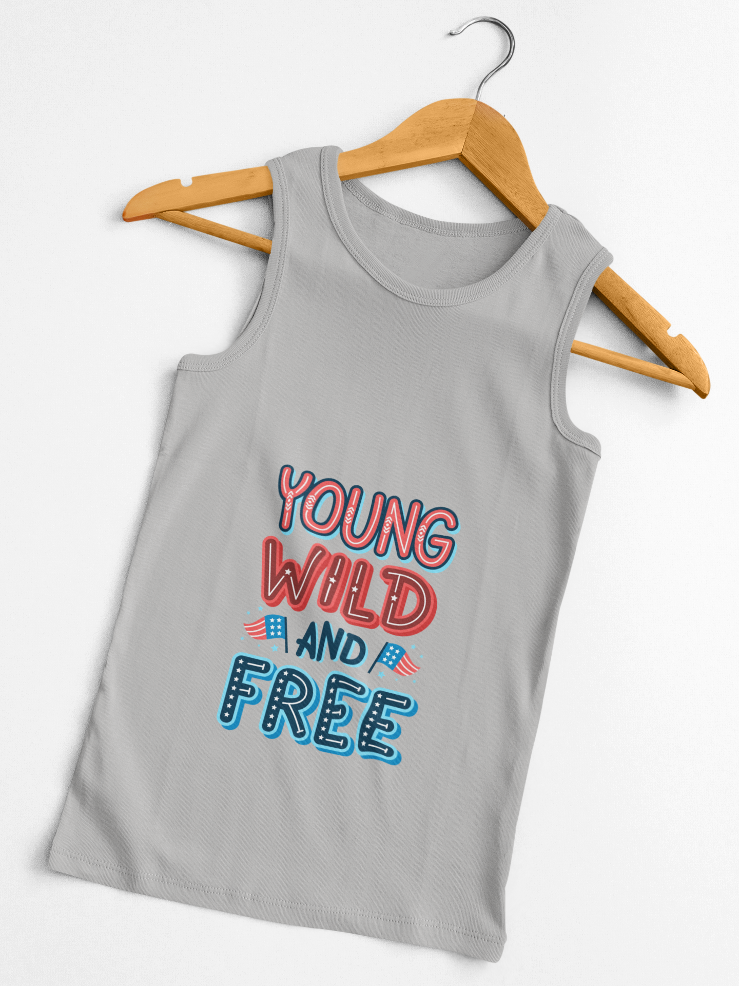 Patriotic Racerback Tank | Young Wild and Free | Summer and 4th of July Shirt, Next Level 1533 Racerback, 4th of July Outfit, USA Celebration Gift Patriotic Racerback Tank | Young Wild and Free | Summer and 4th of July Shirt, Next Level 1533 Racerback, 4th of July Outfit, USA Celebration Gift