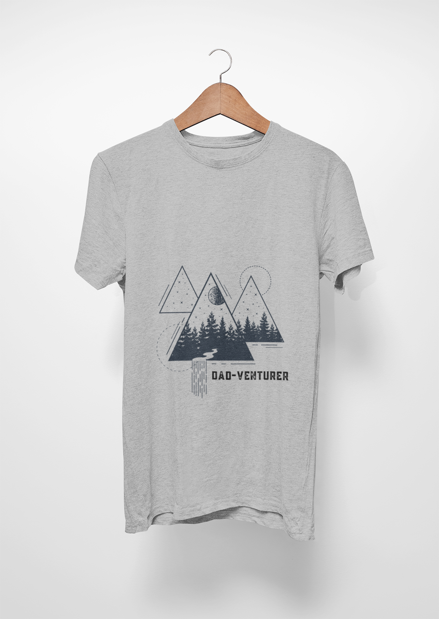 "Dad-venturer" Men's Unisex Outdoor T-Shirt Gildan 64000 Softstyle Tee Adventure Apparel for Hiking, Camping & Exploring product thumbnail image "Dad-venturer" Men's Unisex Outdoor T-Shirt Gildan 64000 Softstyle Tee Adventure Apparel for Hiking, Camping & Exploring product thumbnail image
