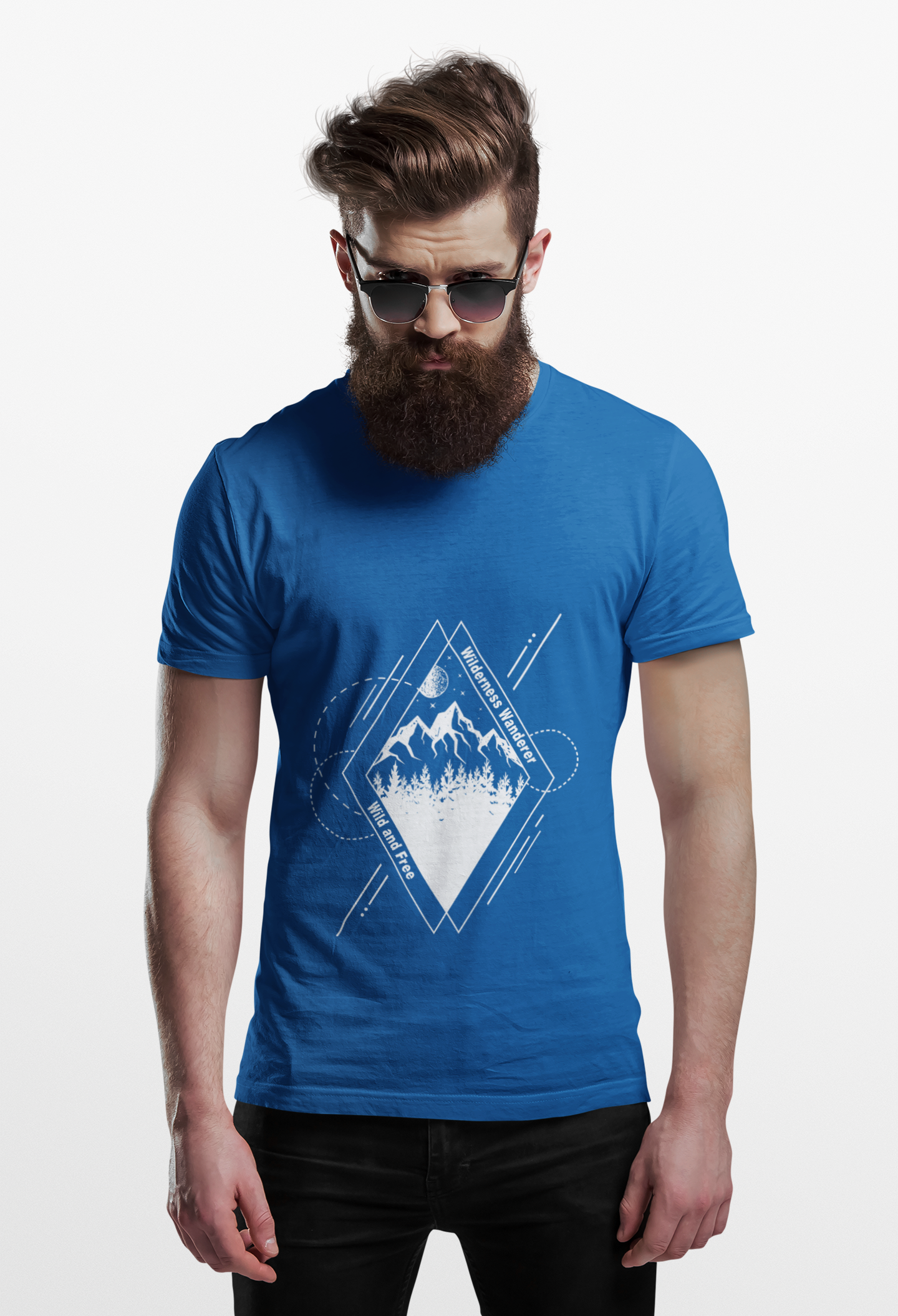 "Wilderness Wanderer" Men's Unisex Outdoor T-Shirt Gildan 64000 Softstyle Tee Adventure Apparel for Hiking, Camping & Exploring product thumbnail image "Wilderness Wanderer" Men's Unisex Outdoor T-Shirt Gildan 64000 Softstyle Tee Adventure Apparel for Hiking, Camping & Exploring product thumbnail image