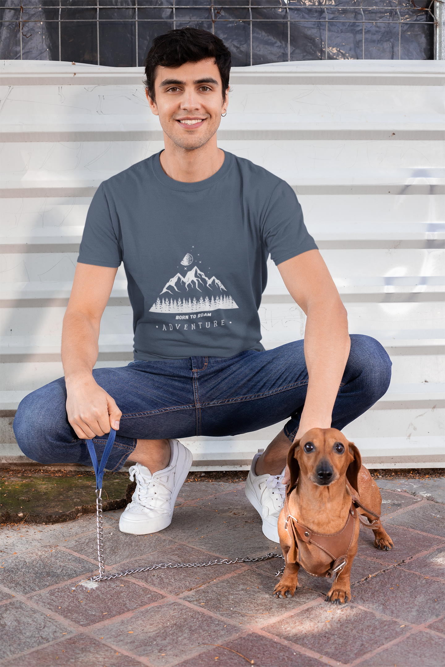 "Born to Roam" Men's Unisex Outdoor T-Shirt Gildan 64000 Softstyle Tee Adventure Apparel for Hiking, Camping & Exploring product thumbnail image "Born to Roam" Men's Unisex Outdoor T-Shirt Gildan 64000 Softstyle Tee Adventure Apparel for Hiking, Camping & Exploring product thumbnail image