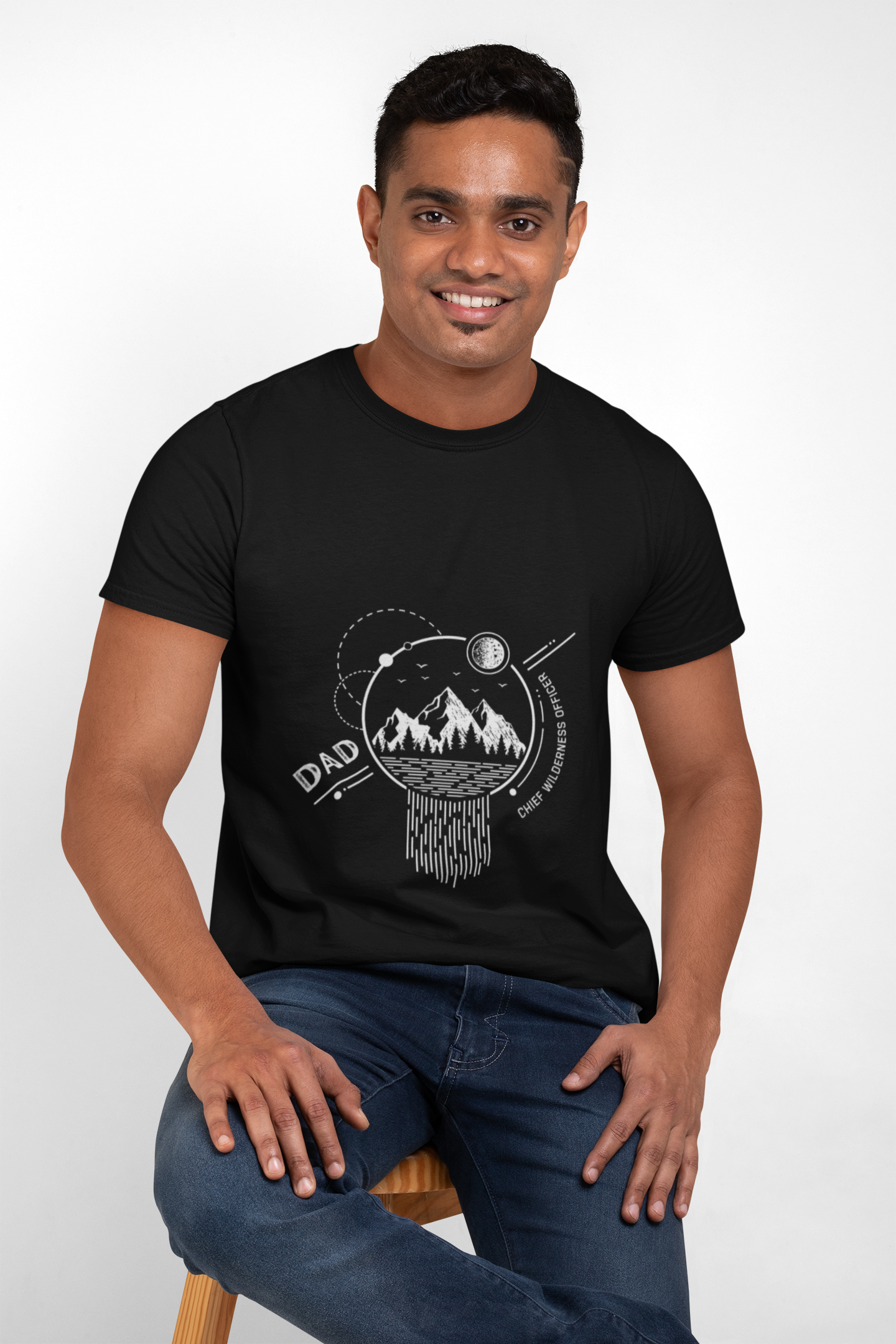 "Dad: Chief Wilderness Officer" Men's Unisex Outdoor T-Shirt Gildan 64000 Softstyle Tee, Nature-Inspired Apparel for Hiking & Camping product thumbnail image "Dad: Chief Wilderness Officer" Men's Unisex Outdoor T-Shirt Gildan 64000 Softstyle Tee, Nature-Inspired Apparel for Hiking & Camping product thumbnail image
