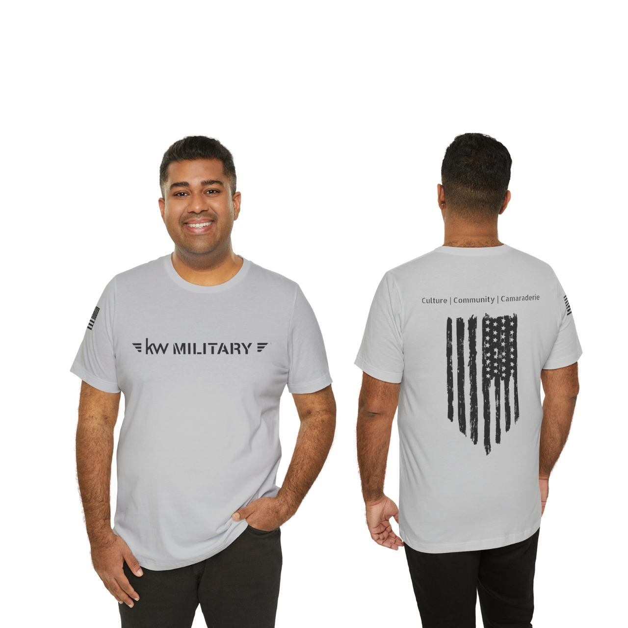 KW Military “Three Pillars” T-Shirt – Culture. Community. Camaraderie. KW Military “Three Pillars” T-Shirt – Culture. Community. Camaraderie.