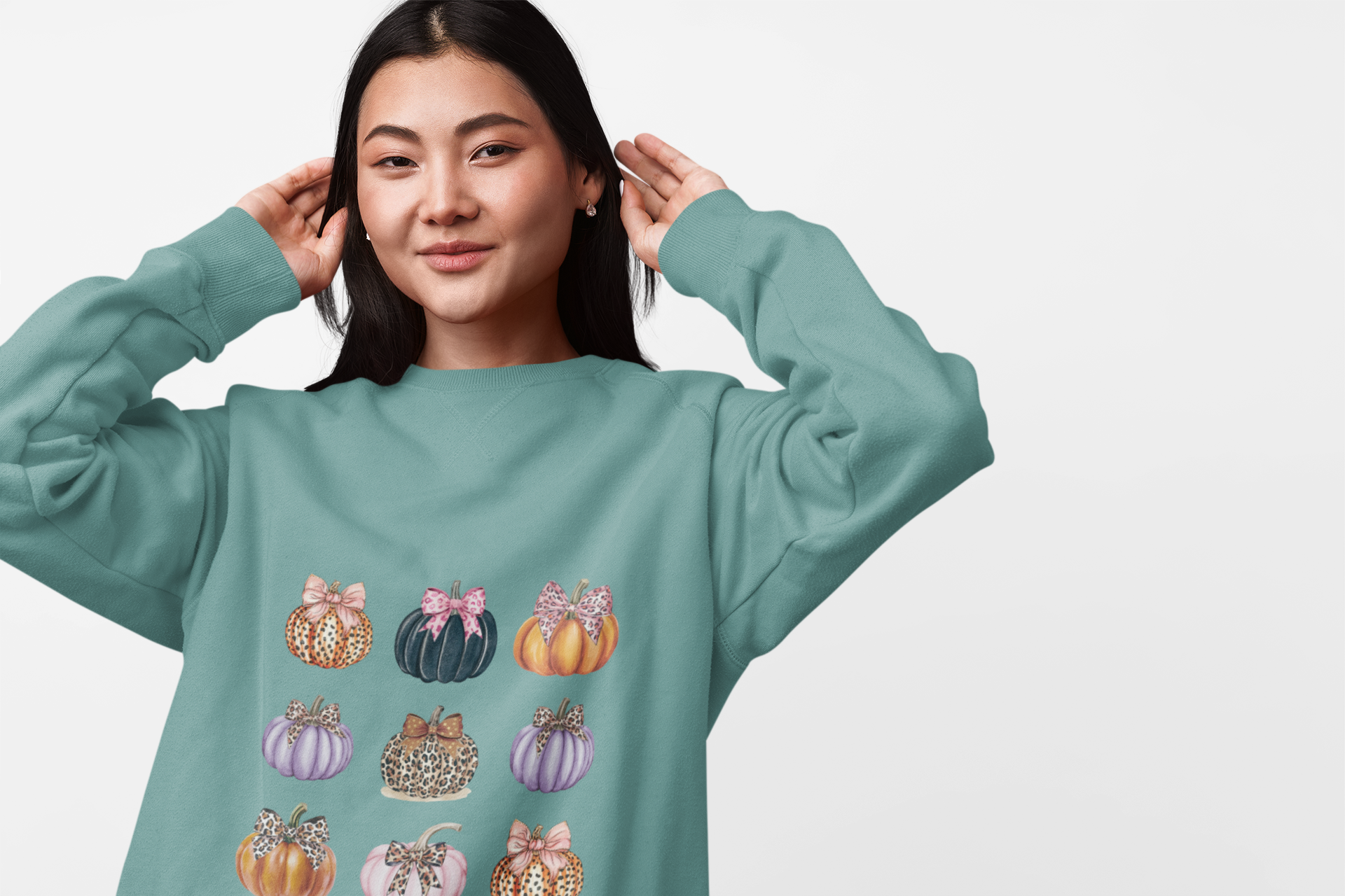 Cozy Fall Comfort Colors Sweatshirt Pumpkin Print Autumn Crewneck Unisex Oversized Fit Seasonal Coquette Design product thumbnail image Cozy Fall Comfort Colors Sweatshirt Pumpkin Print Autumn Crewneck Unisex Oversized Fit Seasonal Coquette Design product thumbnail image