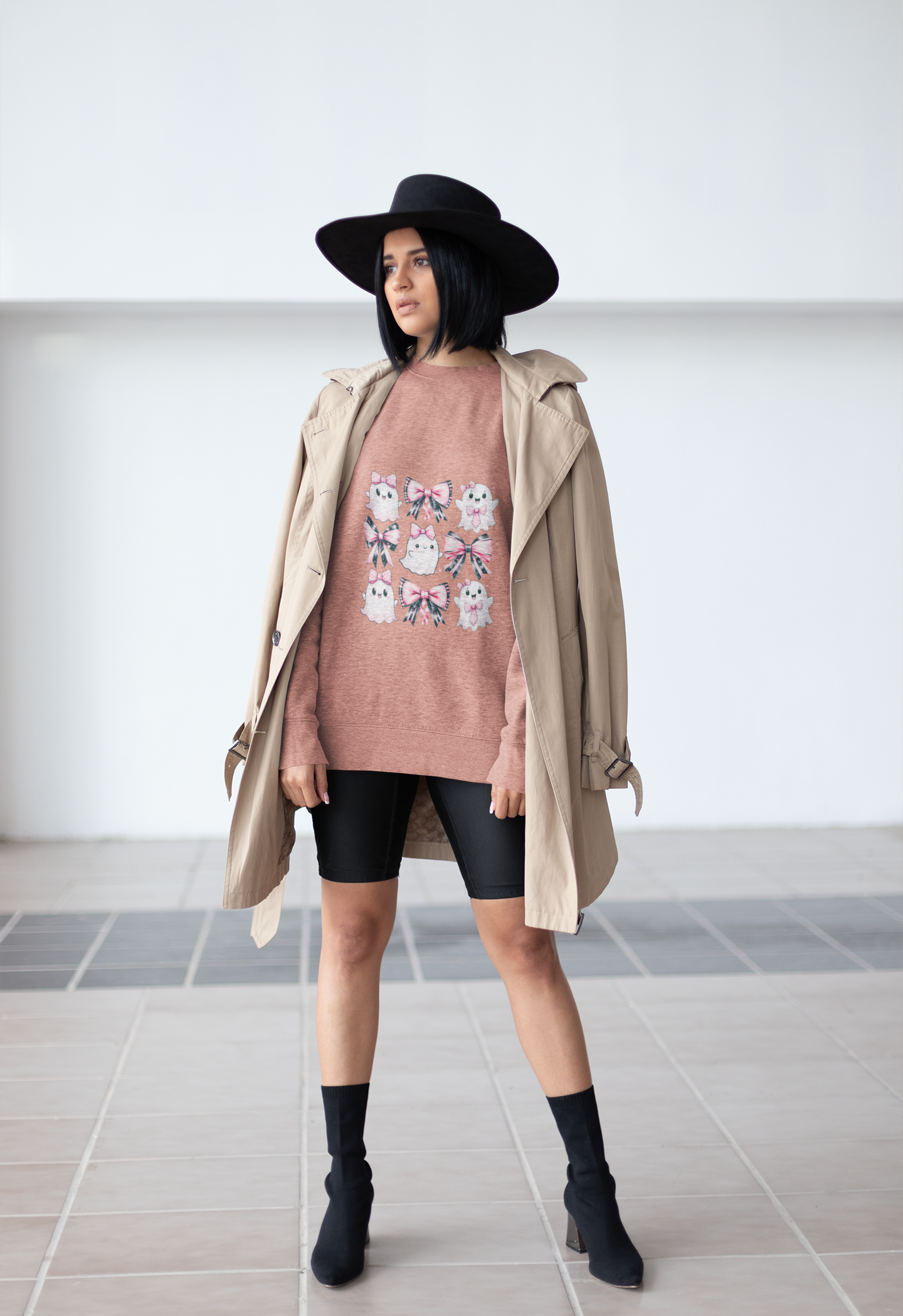 Coquette Fall Oversized Sweatshirt Halloween Ghost & Pumpkin Print Comfort Colors Crewneck Cozy Autumn Gift for Women product thumbnail image Coquette Fall Oversized Sweatshirt Halloween Ghost & Pumpkin Print Comfort Colors Crewneck Cozy Autumn Gift for Women product thumbnail image