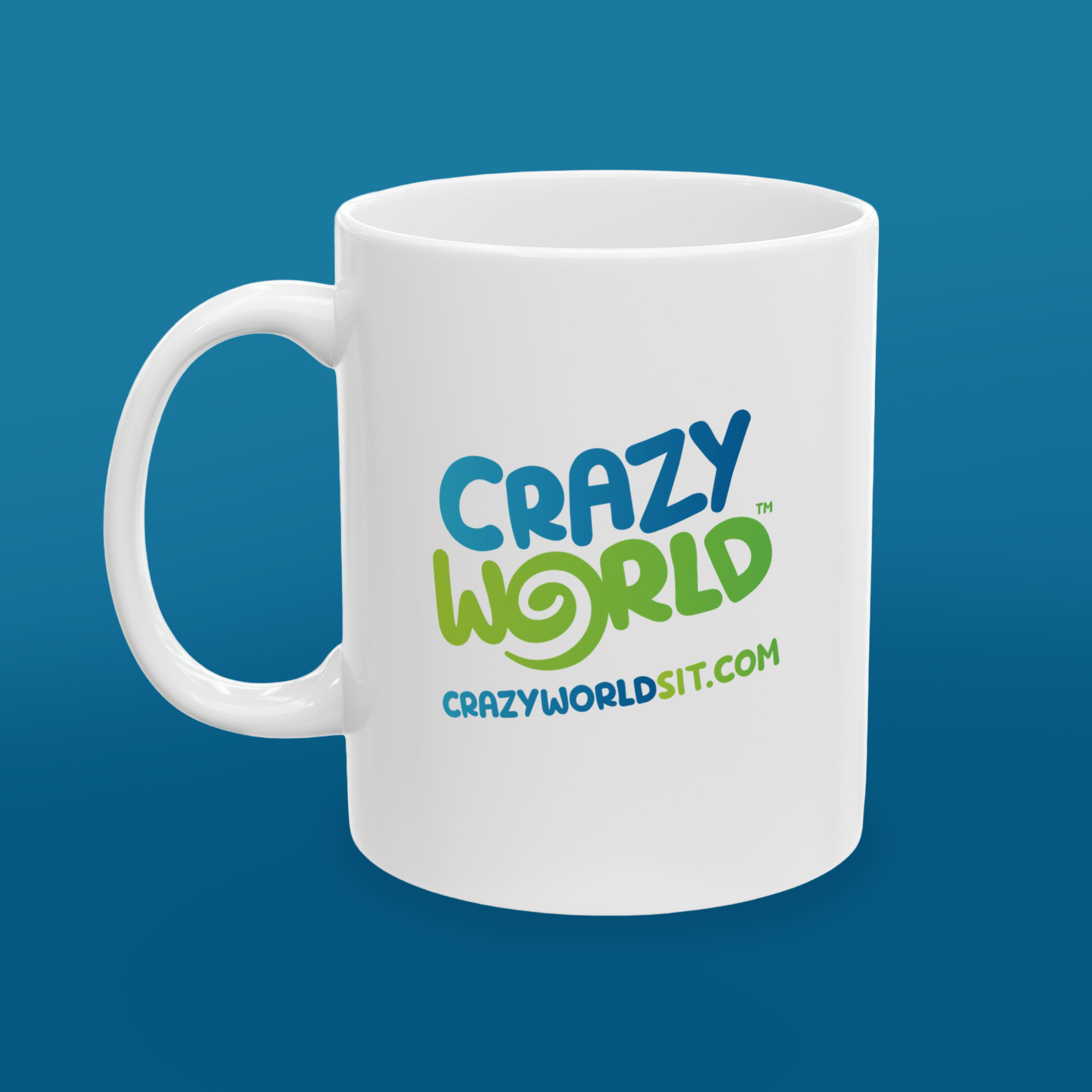 Crazy World Ceramic Mug (11oz) product thumbnail image