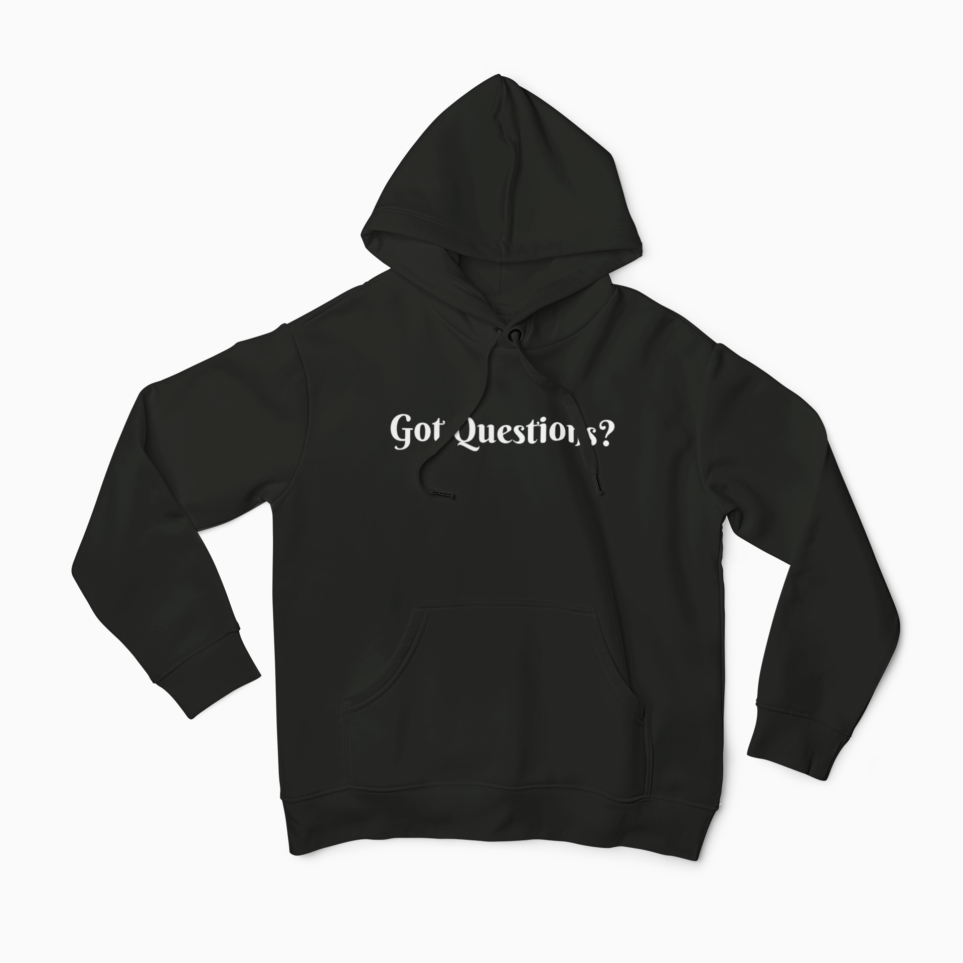 "Got Questions?" Double Sided Hoodie product thumbnail image "Got Questions?" Double Sided Hoodie product thumbnail image