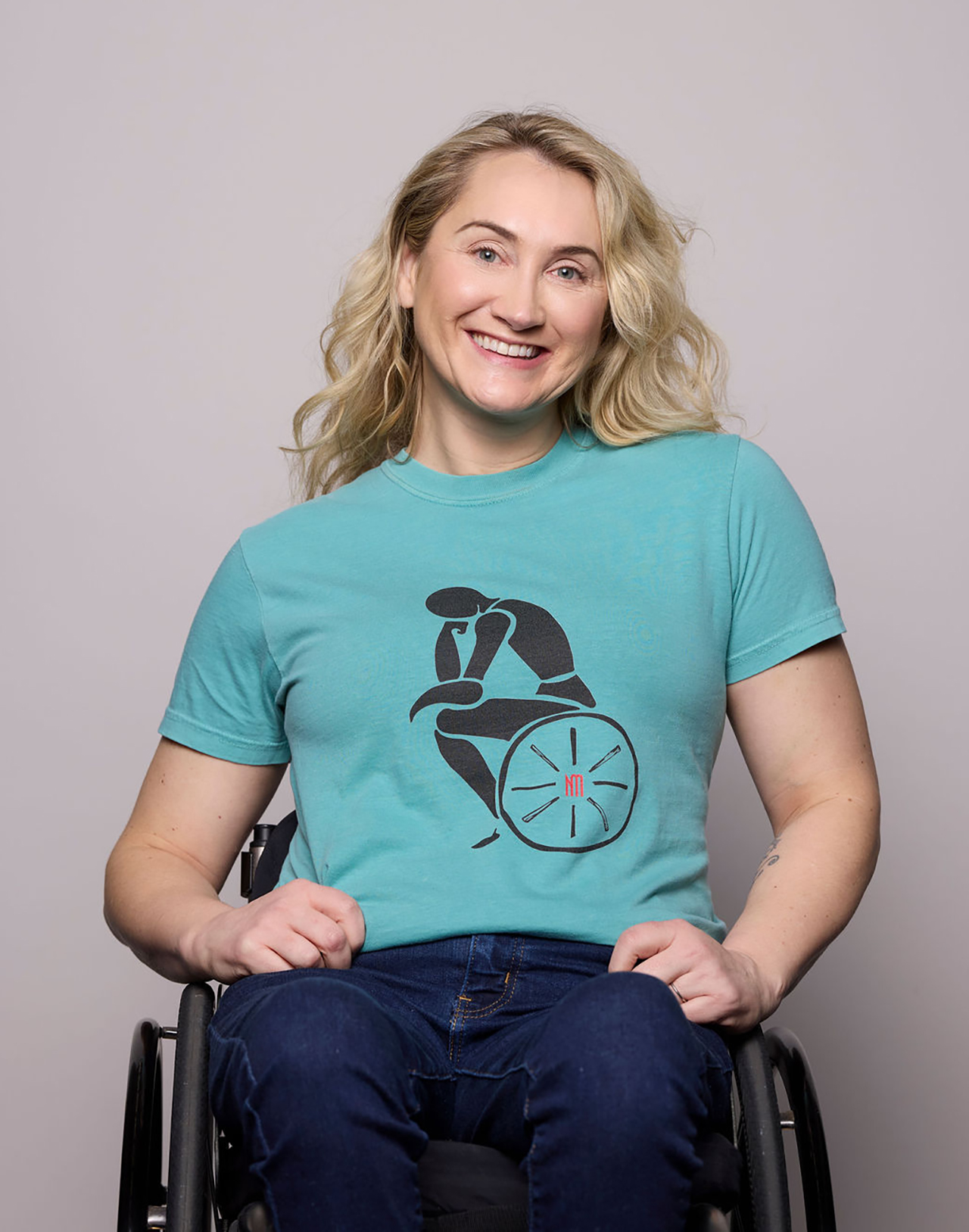 Unisex T-Shirt - For Thinking Wheelchair Users - Supports New Mobility