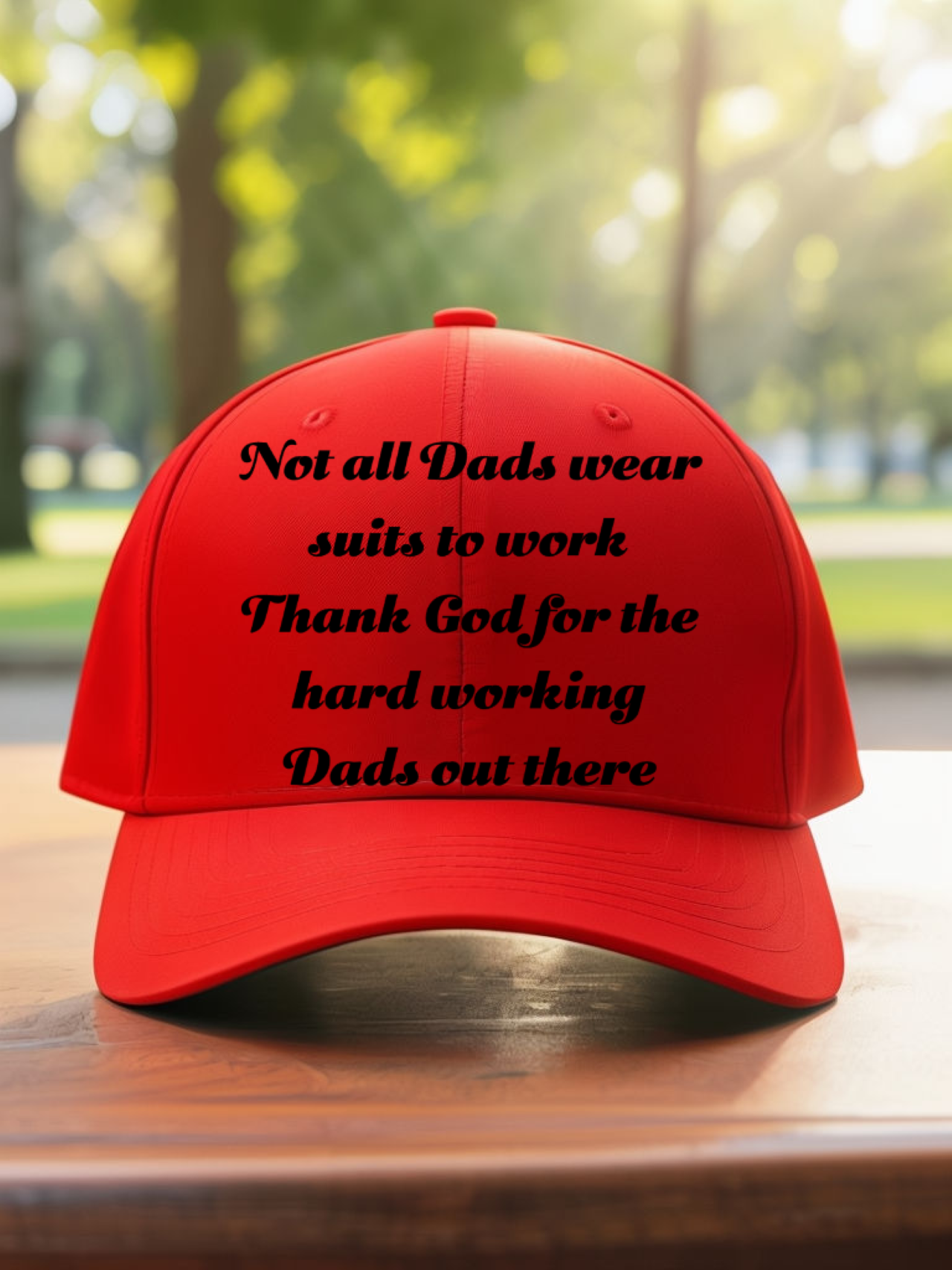 Stylish Dad's Flat Bill Snapback Hat, Unique Gift for Father's Day, Casual Wear, Dad Appreciation, Fashionable Headwear product thumbnail image