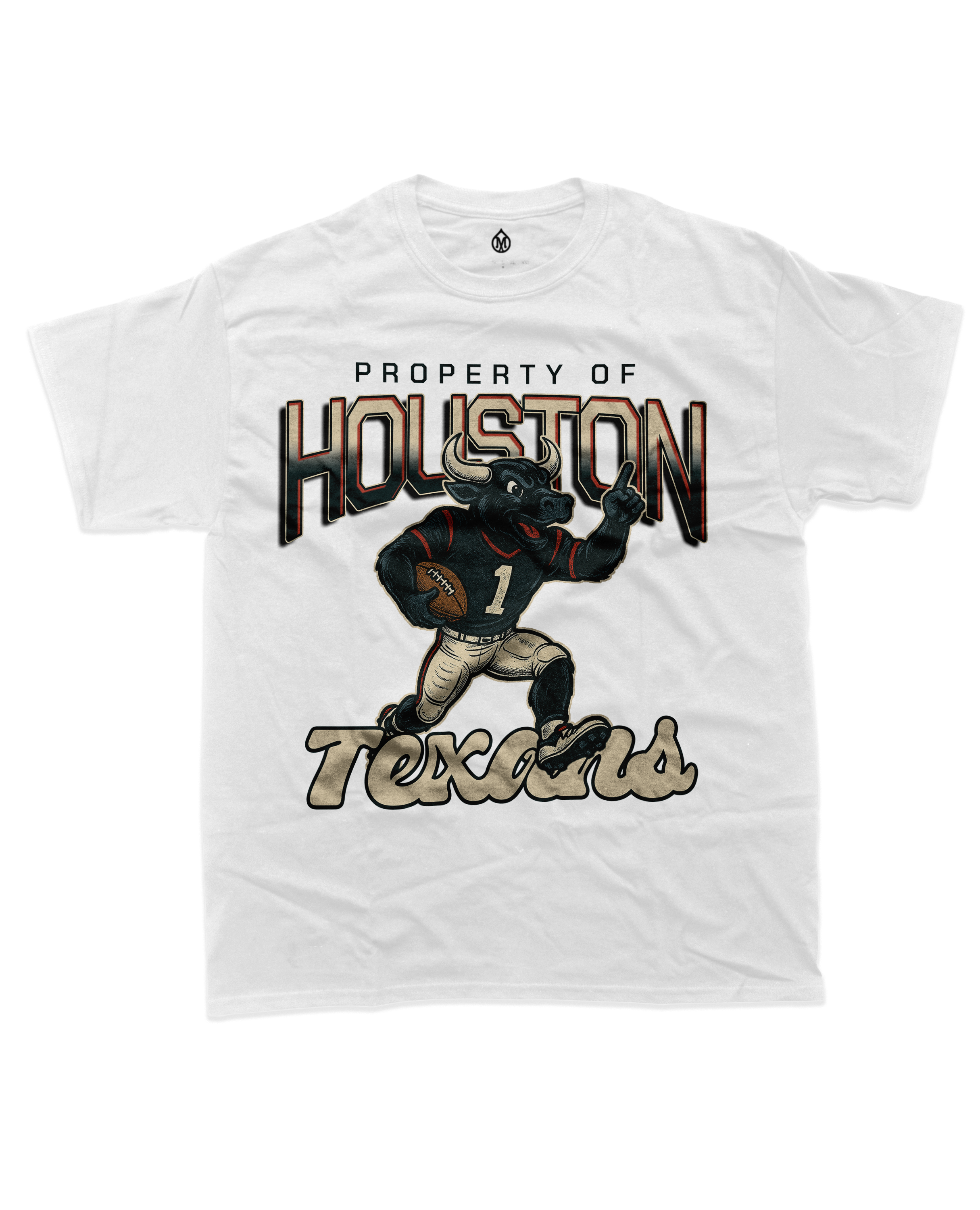 Vintage Houston Texans Mascot Tee – Retro Football Graphic T-Shirt