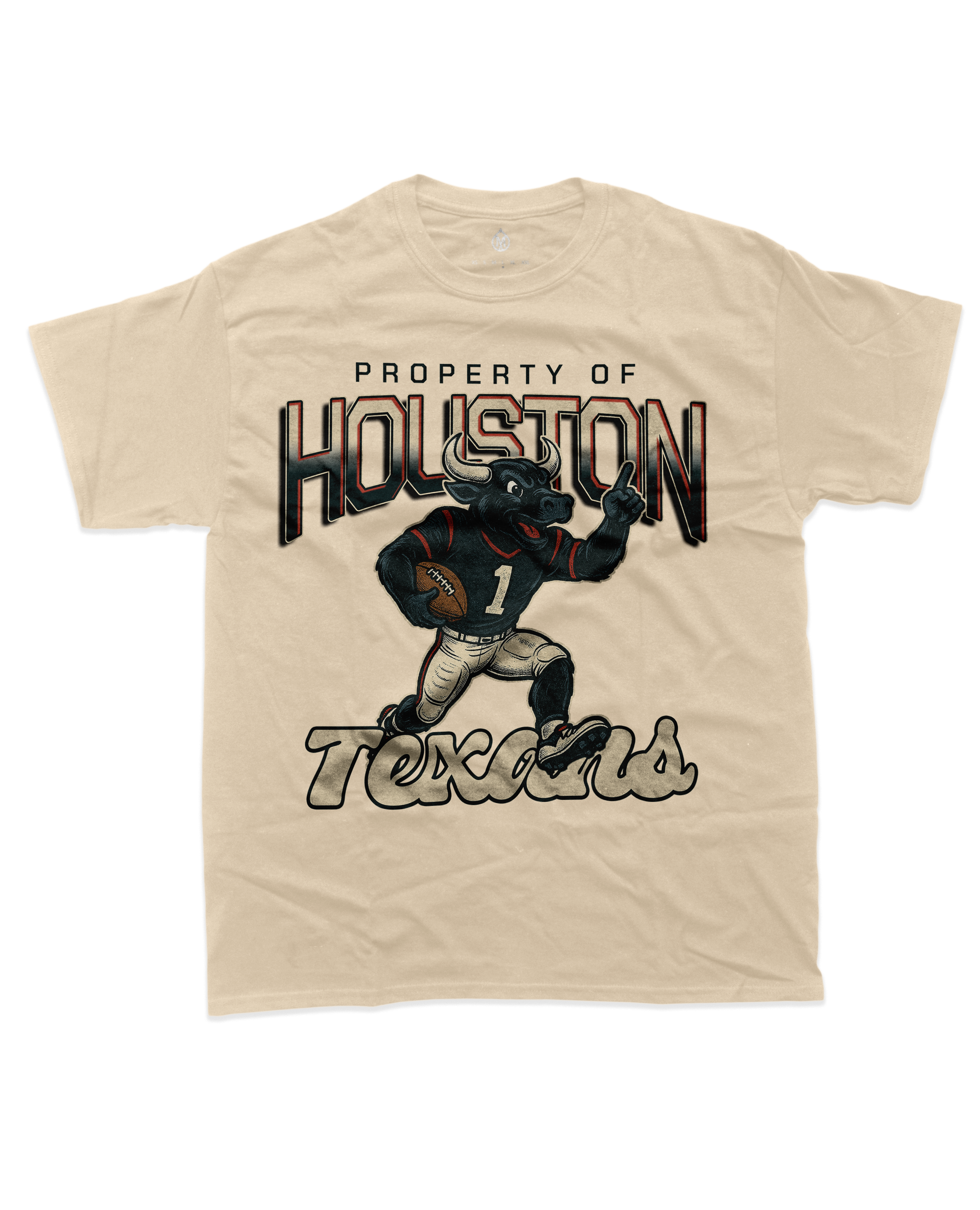 Vintage Houston Texans Mascot Tee – Retro Football Graphic T-Shirt product thumbnail image