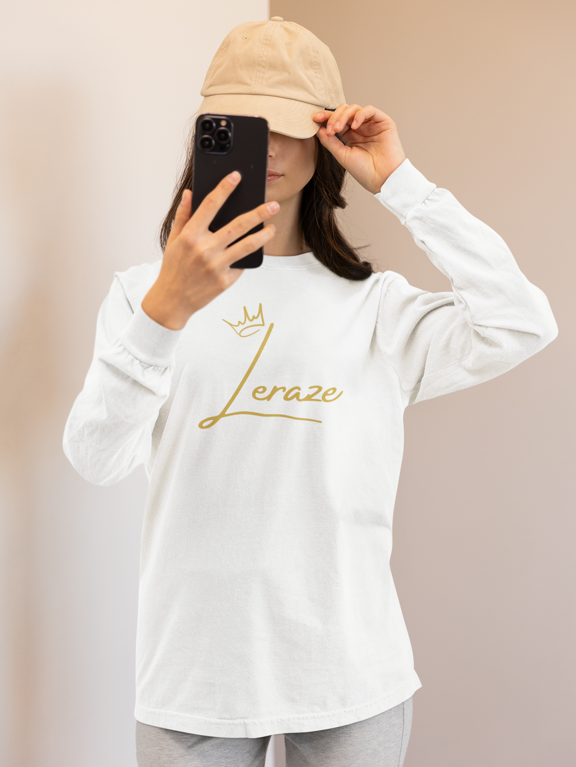 Youth Long Sleeve Tee - Leraze Youth Long Sleeve Tee - Leraze