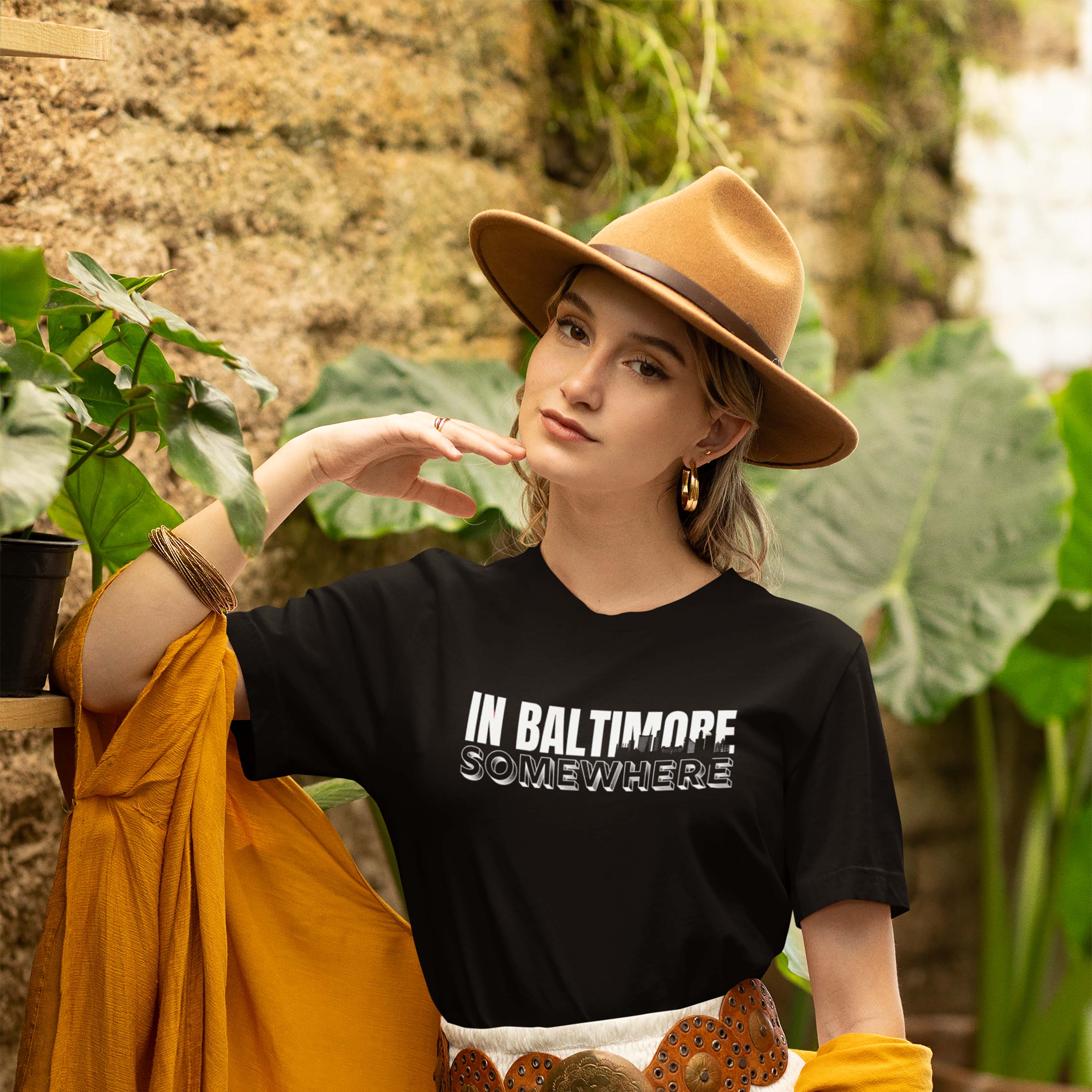 In Baltimore Somewhere Unisex Jersey Short Sleeve Tee product thumbnail image In Baltimore Somewhere Unisex Jersey Short Sleeve Tee product thumbnail image