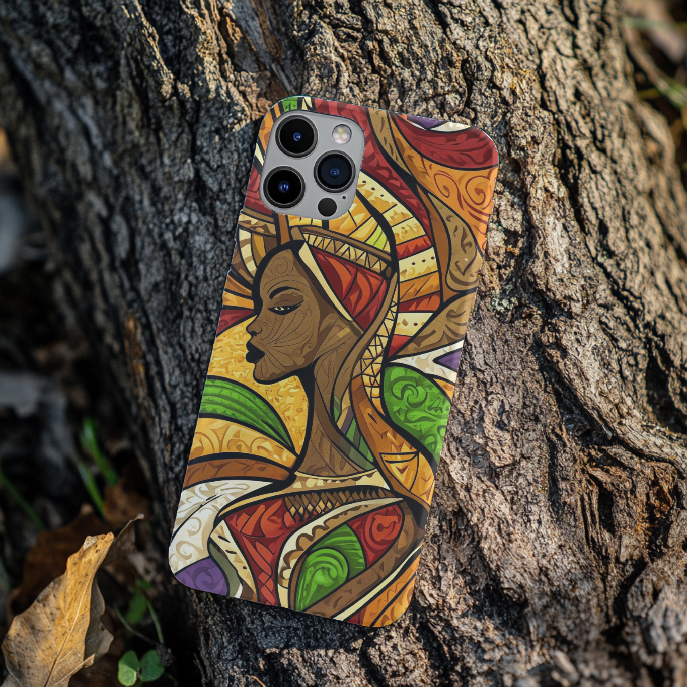 Phone Case - Colorful African Art 