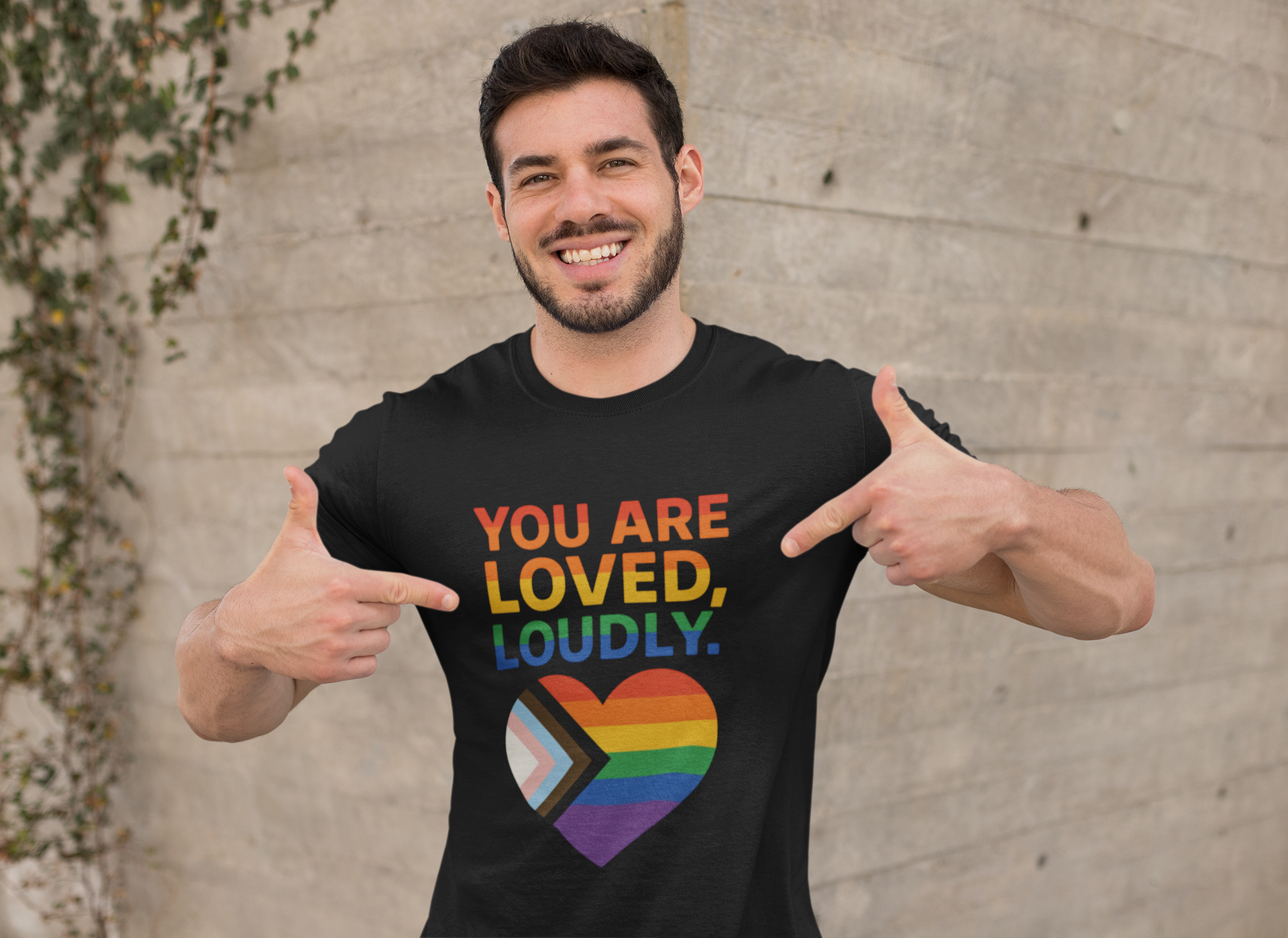 You Are Loved Loudly Unisex T-Shirt product thumbnail image You Are Loved Loudly Unisex T-Shirt product thumbnail image