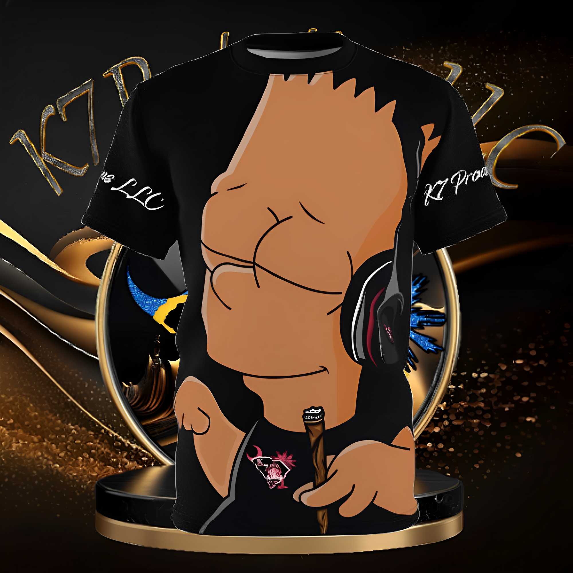 Unisex Chill Bart Tee product thumbnail image Unisex Chill Bart Tee product thumbnail image