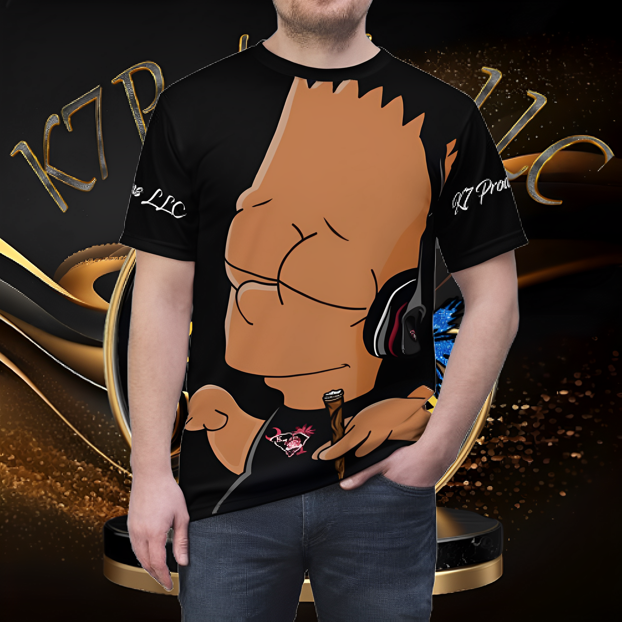 Unisex Chill Bart Tee product thumbnail image Unisex Chill Bart Tee product thumbnail image