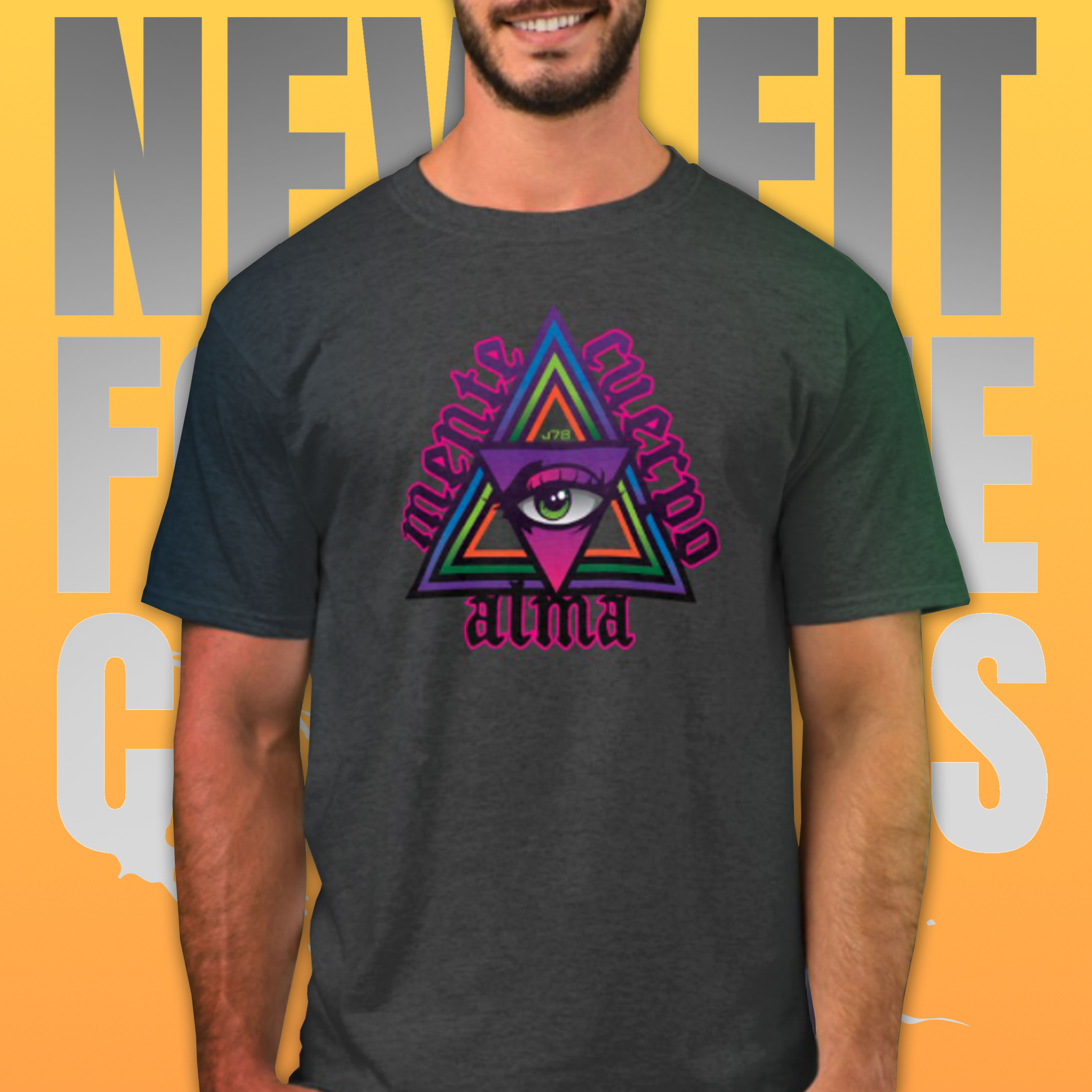 Mente Cuerpo Alma (Body Mind Soul) - Mystic Eye Tee (Unisex) Mente Cuerpo Alma (Body Mind Soul) - Mystic Eye Tee (Unisex)