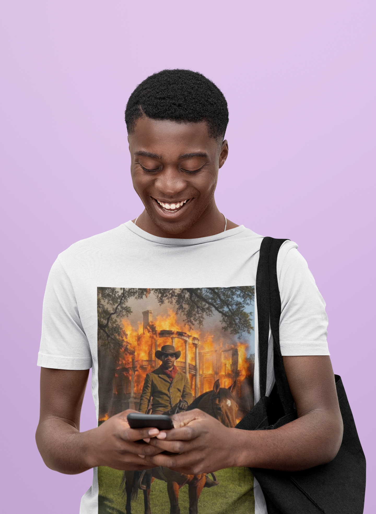 d'jango Unisex Tee - Vintage Movie Fan T-Shirt product thumbnail image