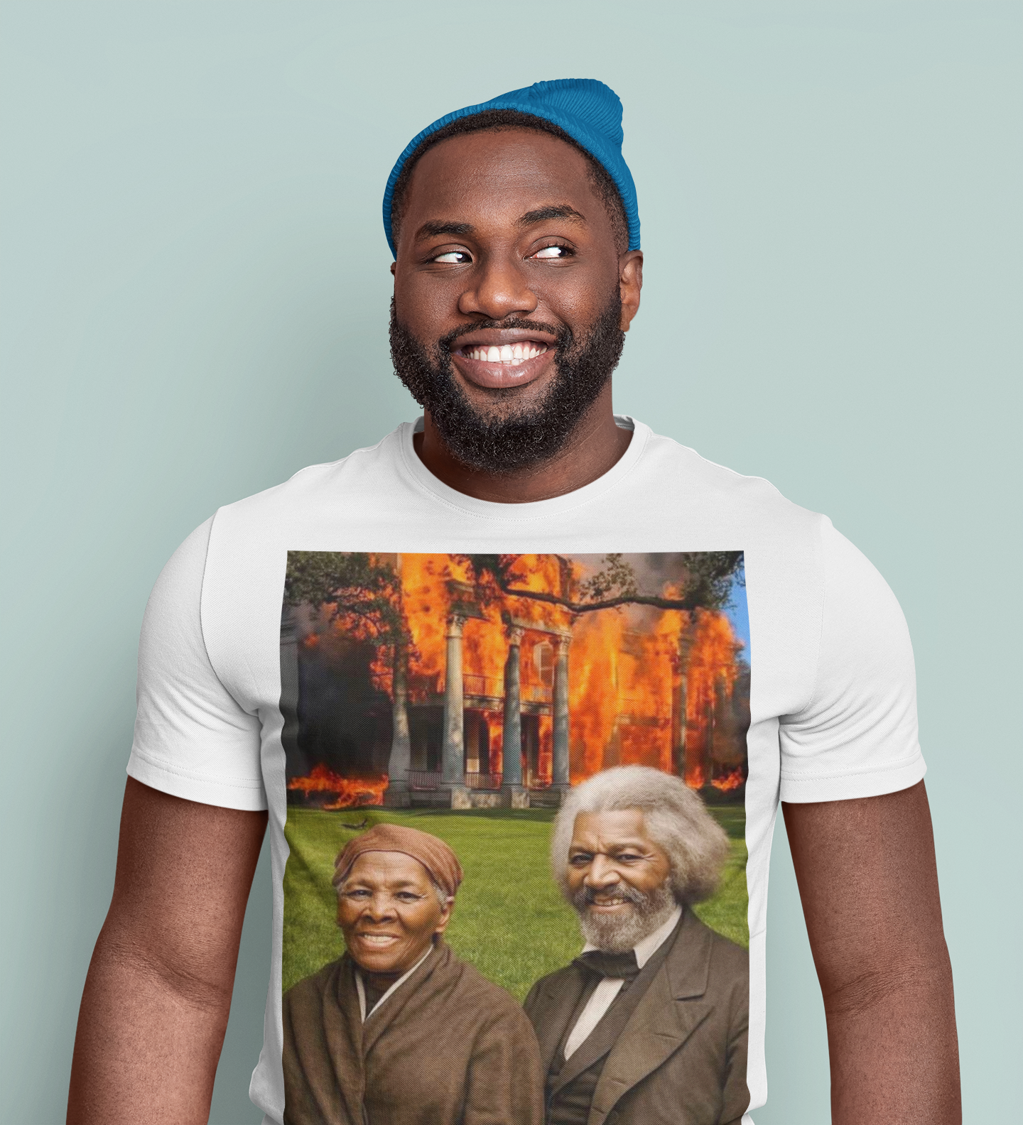 Freedom Fighters Unisex Heavy Cotton Tee, Historical Figures Shirt, Activism Apparel, Inspirational Gift, Statement T-Shirt product thumbnail image