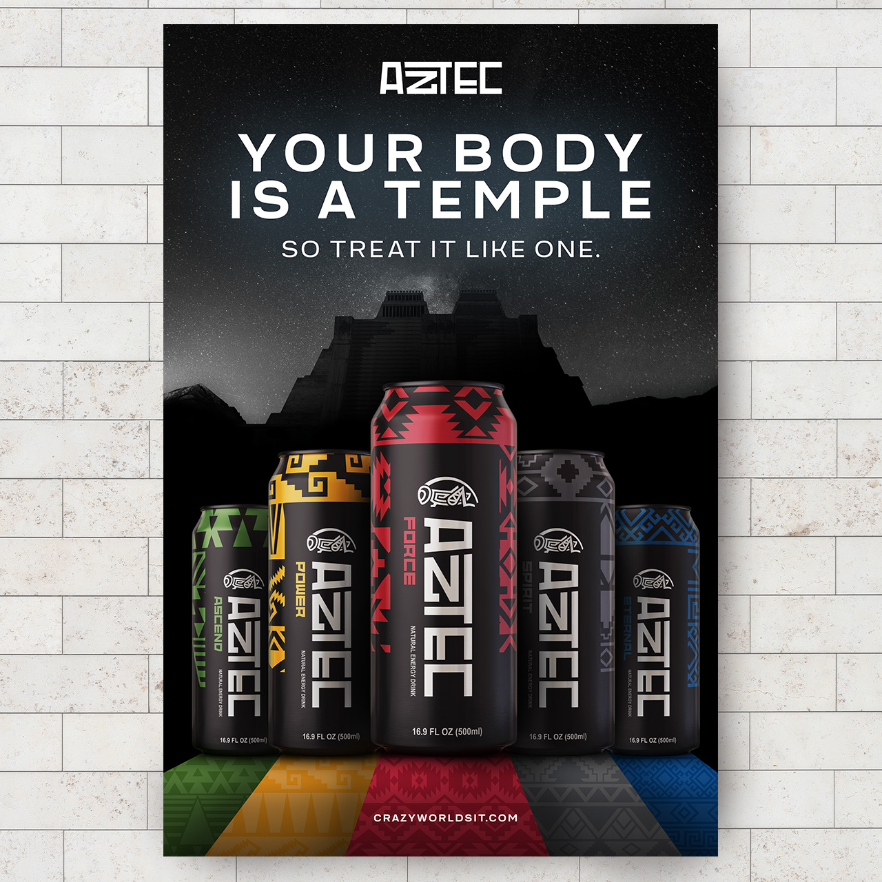 AZTEC Satin Poster (24 x 36") product thumbnail image