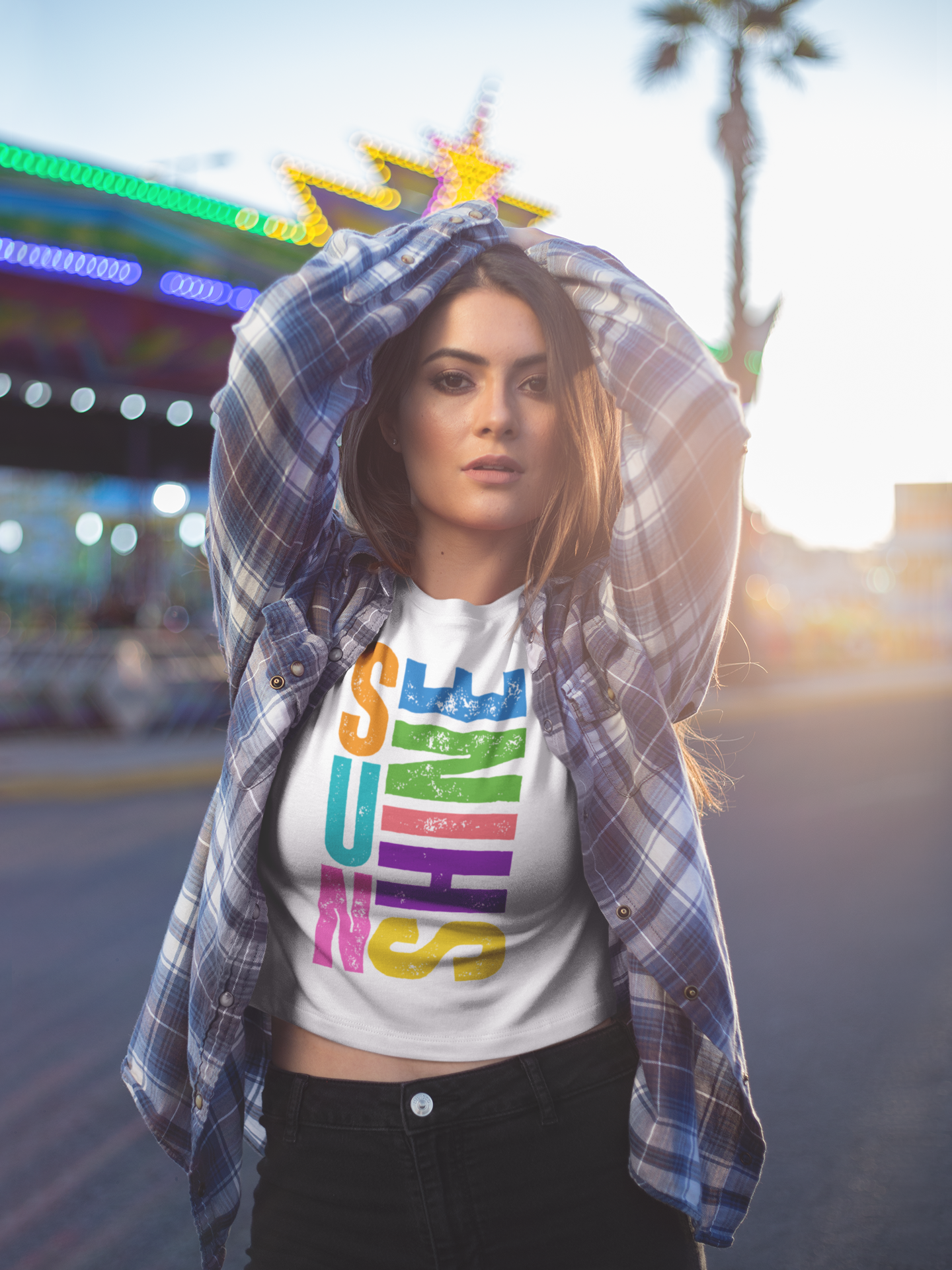 Colorful Sun Shine Unisex T-Shirt - Summer Vibes, Gift for Her, Casual Wear, Festival Attire, LGBTQ+ Pride Tee Colorful Sun Shine Unisex T-Shirt - Summer Vibes, Gift for Her, Casual Wear, Festival Attire, LGBTQ+ Pride Tee