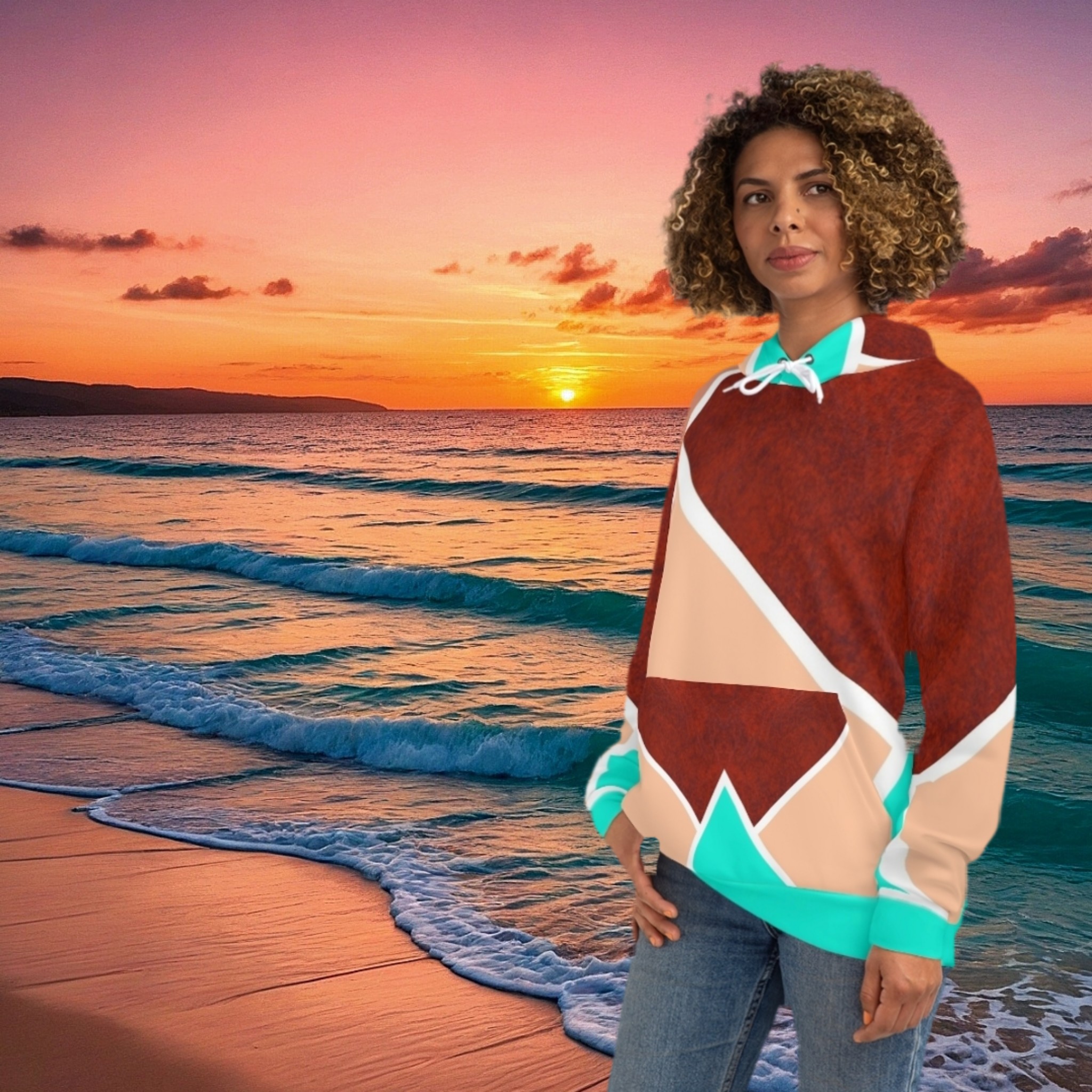 Ce cei Larmond Women's Luxury  Fashion Hoodie