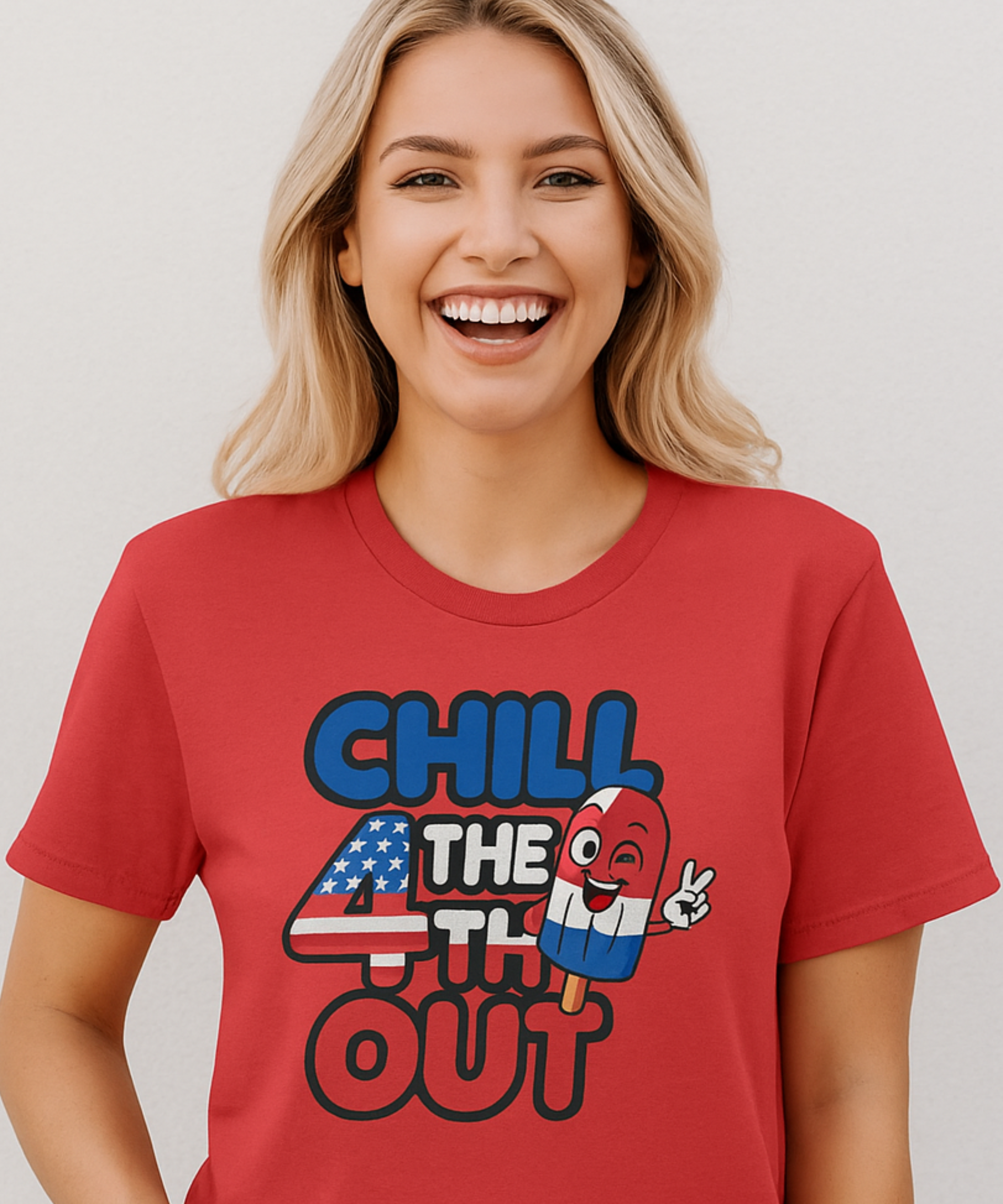 Chill 4th of July Unisex Softstyle T-Shirt