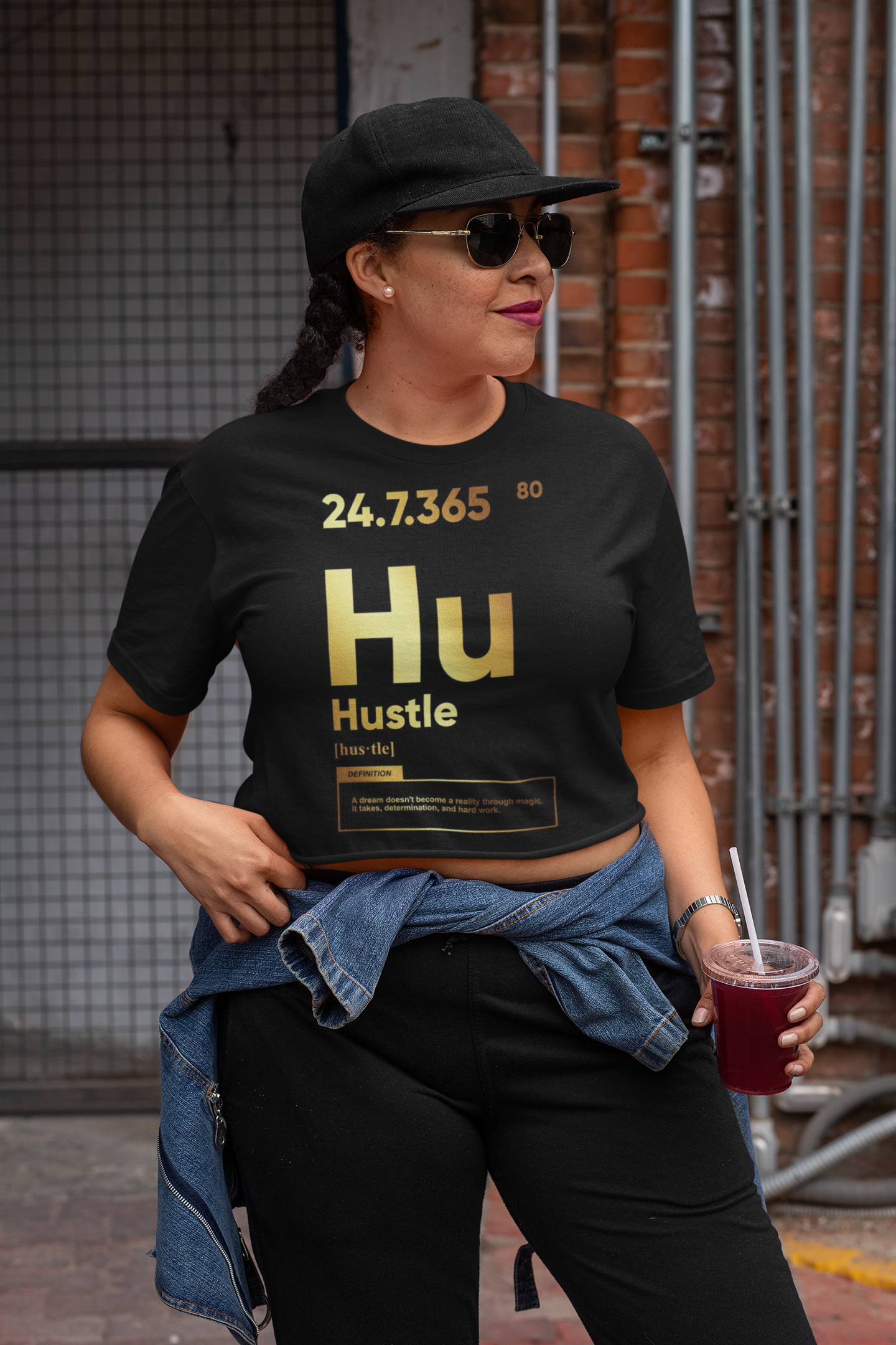 Hustle Nutrition Facts Tee - Unisex Heavy Cotton Shirt for Motivators, Perfect Gift for Entrepreneurs, Hustlers, and Fitness Lovers product thumbnail image