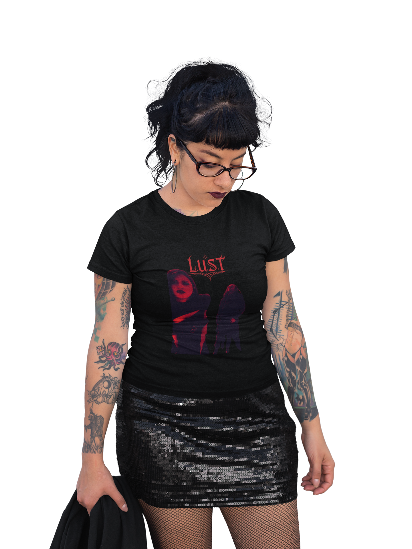 L.U.S.T (Red Band) Unisex Softstyle T-Shirt product thumbnail image L.U.S.T (Red Band) Unisex Softstyle T-Shirt product thumbnail image