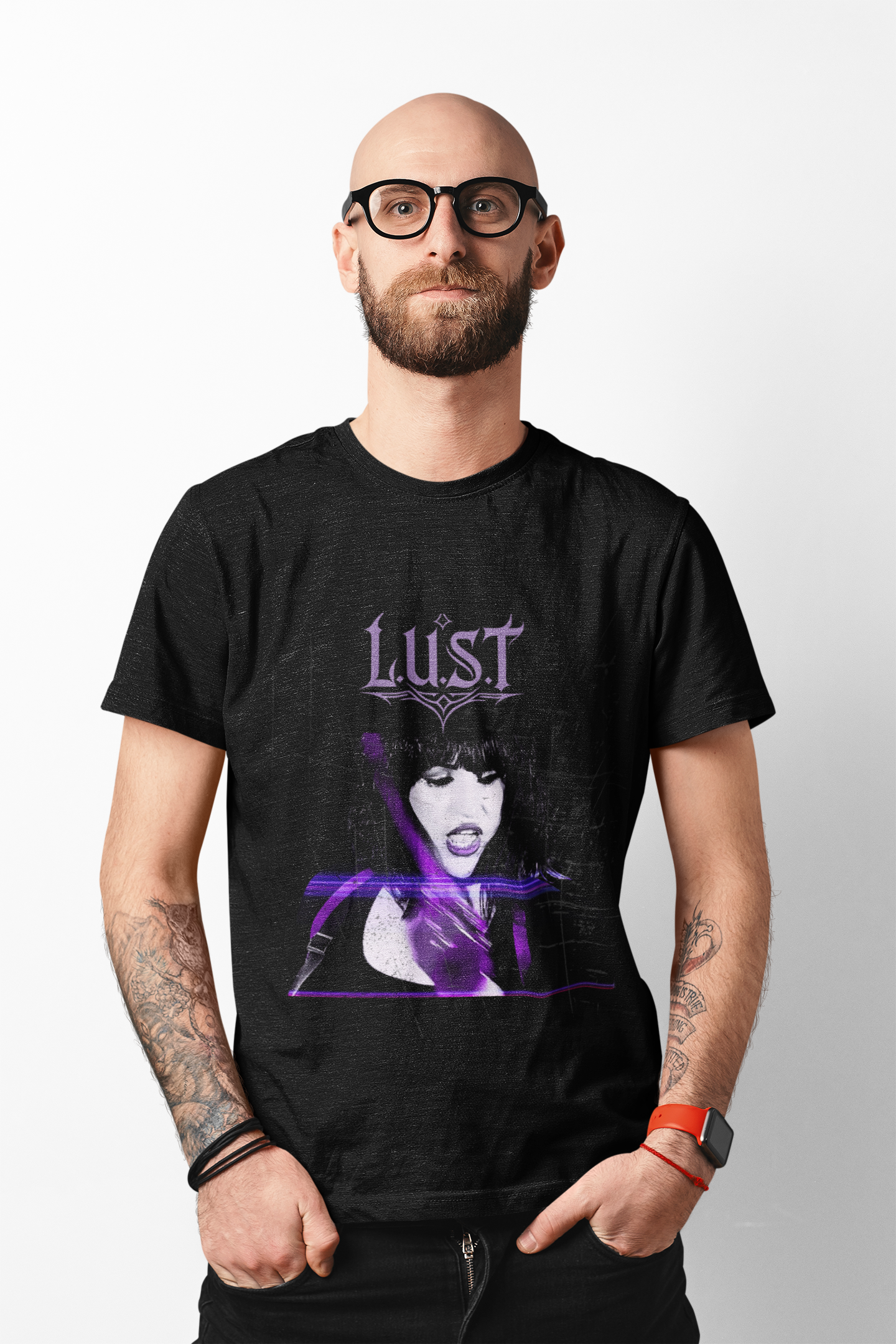 Roxie Purple - Unisex Softstyle T-Shirt product thumbnail image Roxie Purple - Unisex Softstyle T-Shirt product thumbnail image