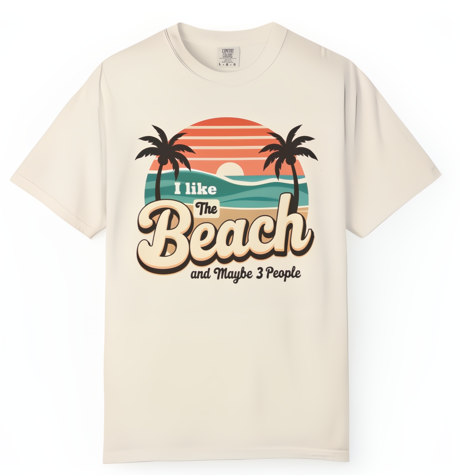 Beach Vibes Unisex T-shirt, Ocean Lover Tee, Coastal Apparel, Summer Vacation Shirt, Beach Trip Clothing