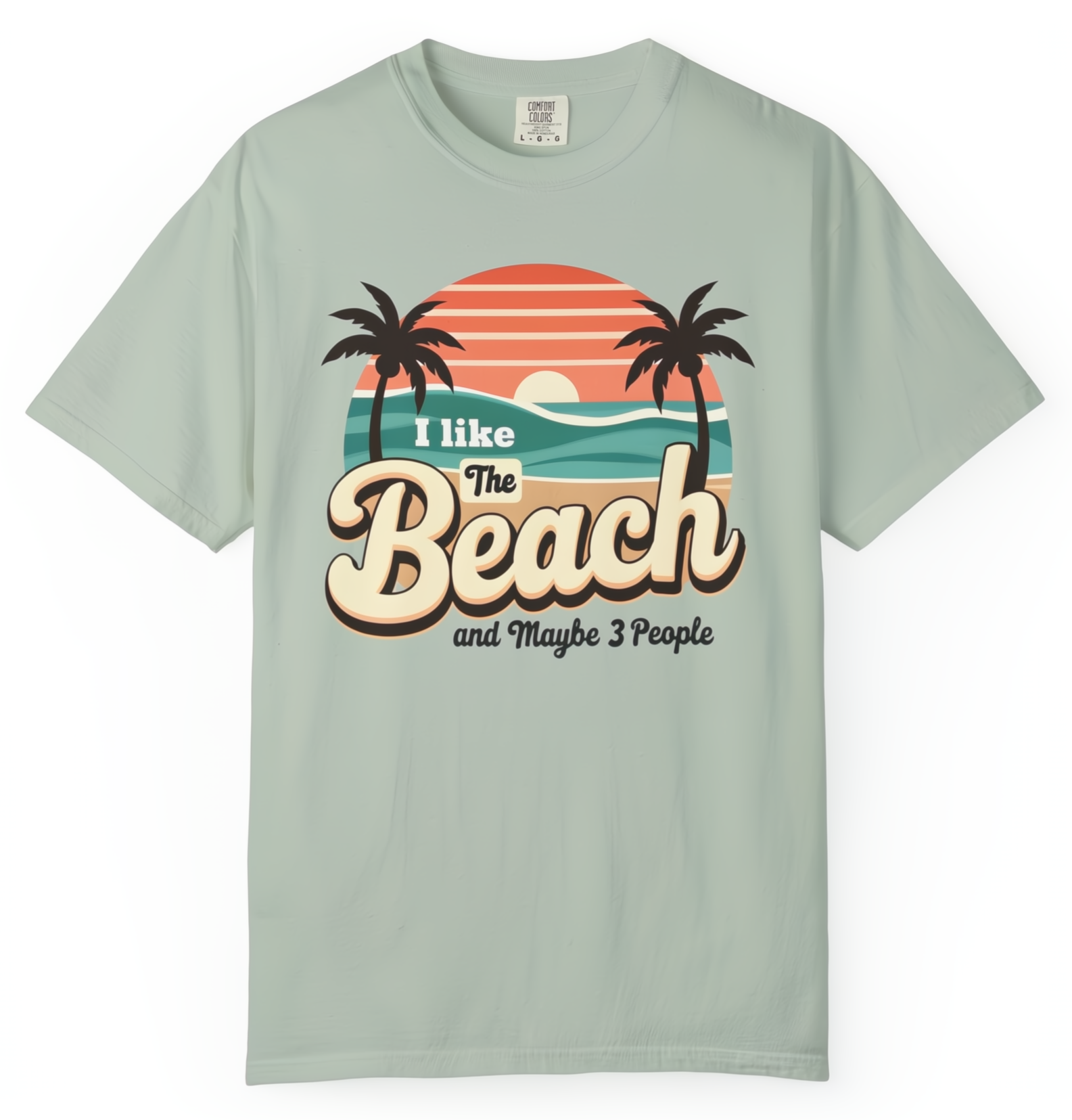 Beach Vibes Unisex T-shirt, Ocean Lover Tee, Coastal Apparel, Summer Vacation Shirt, Beach Trip Clothing product thumbnail image