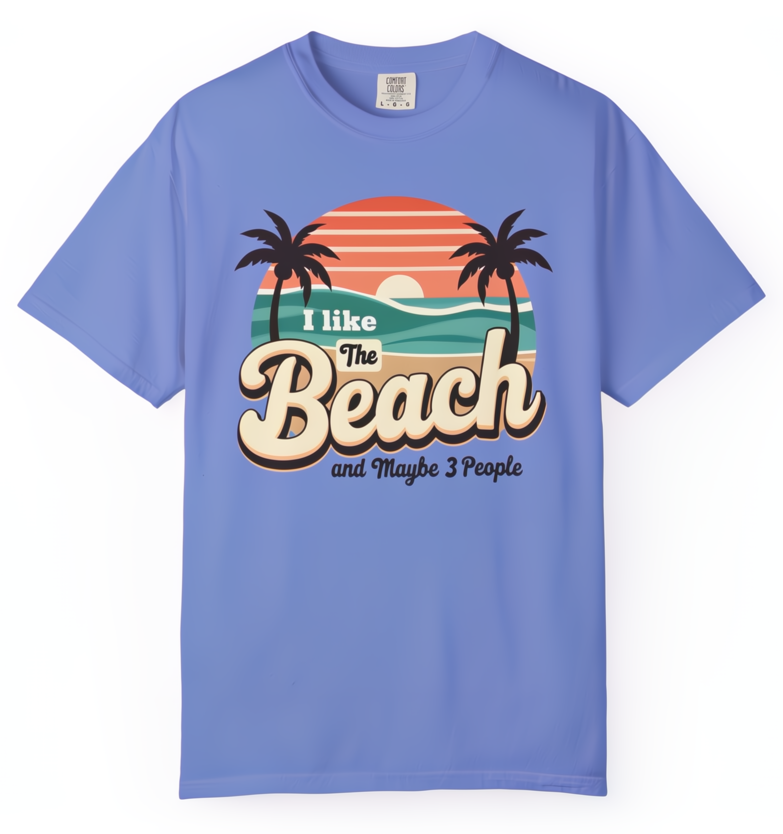 Beach Vibes Unisex T-shirt, Ocean Lover Tee, Coastal Apparel, Summer Vacation Shirt, Beach Trip Clothing product thumbnail image