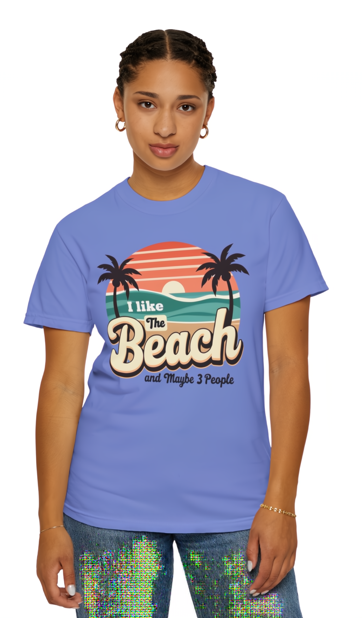 Beach Vibes Unisex T-shirt, Ocean Lover Tee, Coastal Apparel, Summer Vacation Shirt, Beach Trip Clothing product thumbnail image