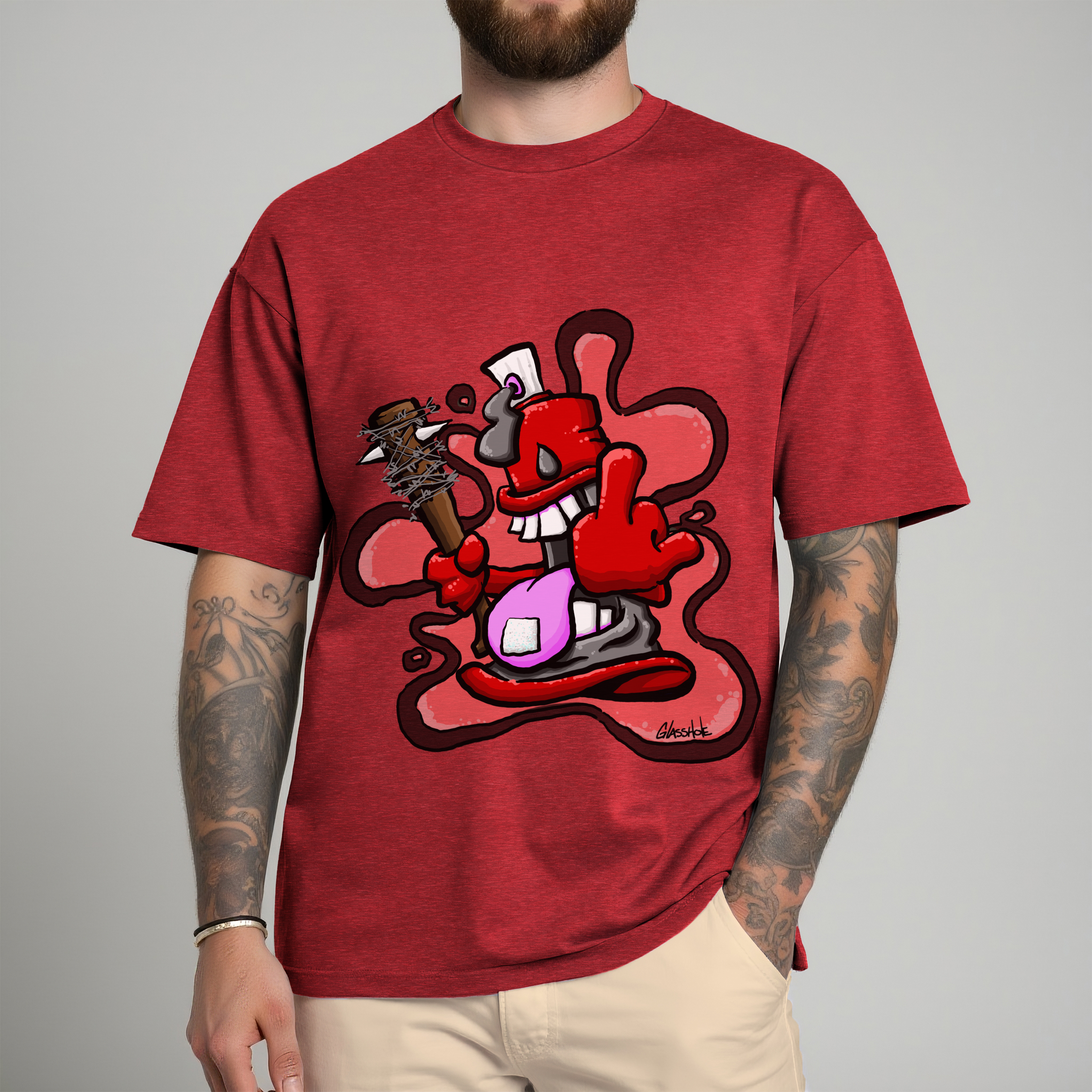 Red Tagger GlassHole Tee